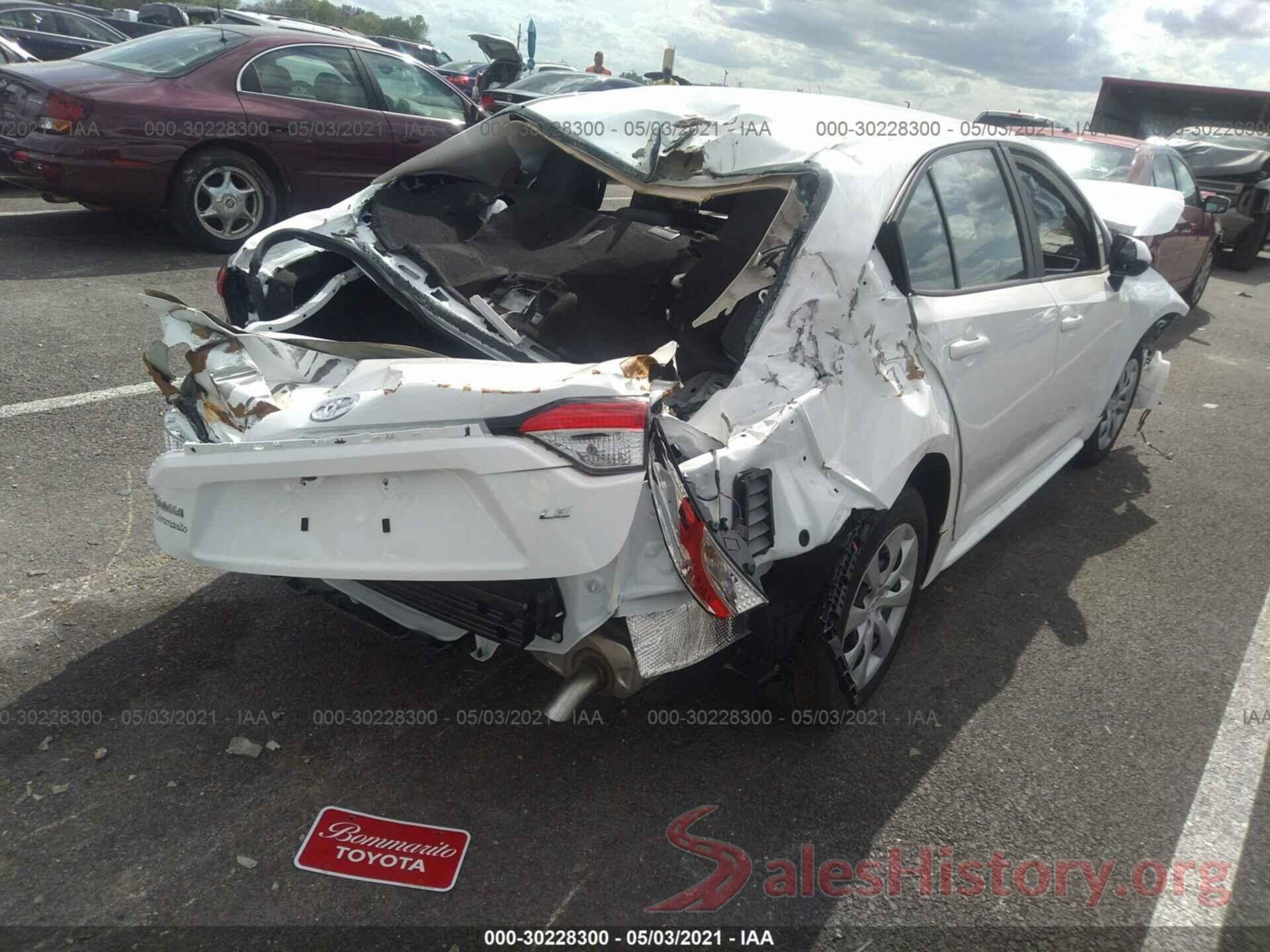 5YFEPMAE8MP226236 2021 TOYOTA COROLLA