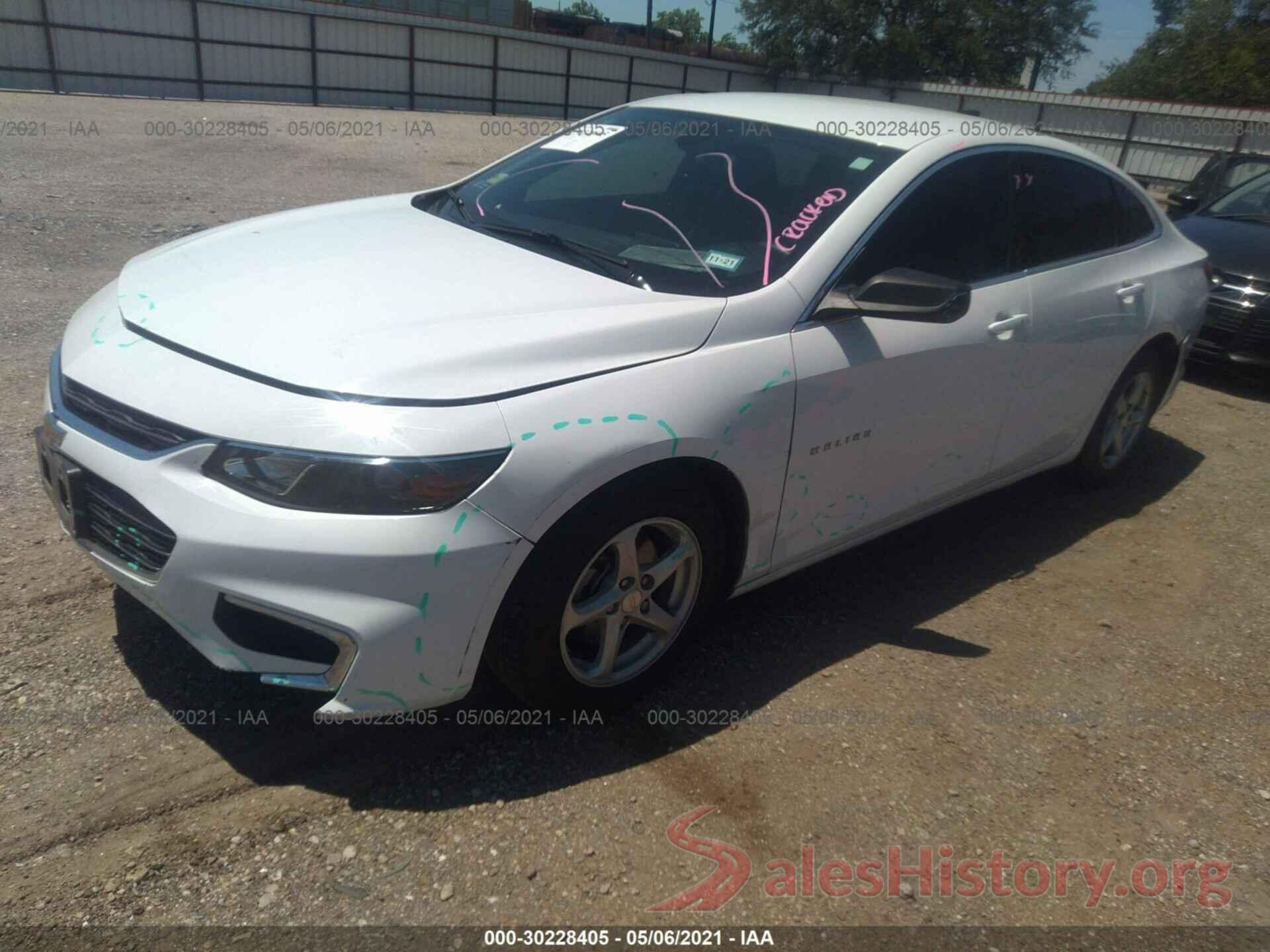 1G1ZB5ST2GF352454 2016 CHEVROLET MALIBU