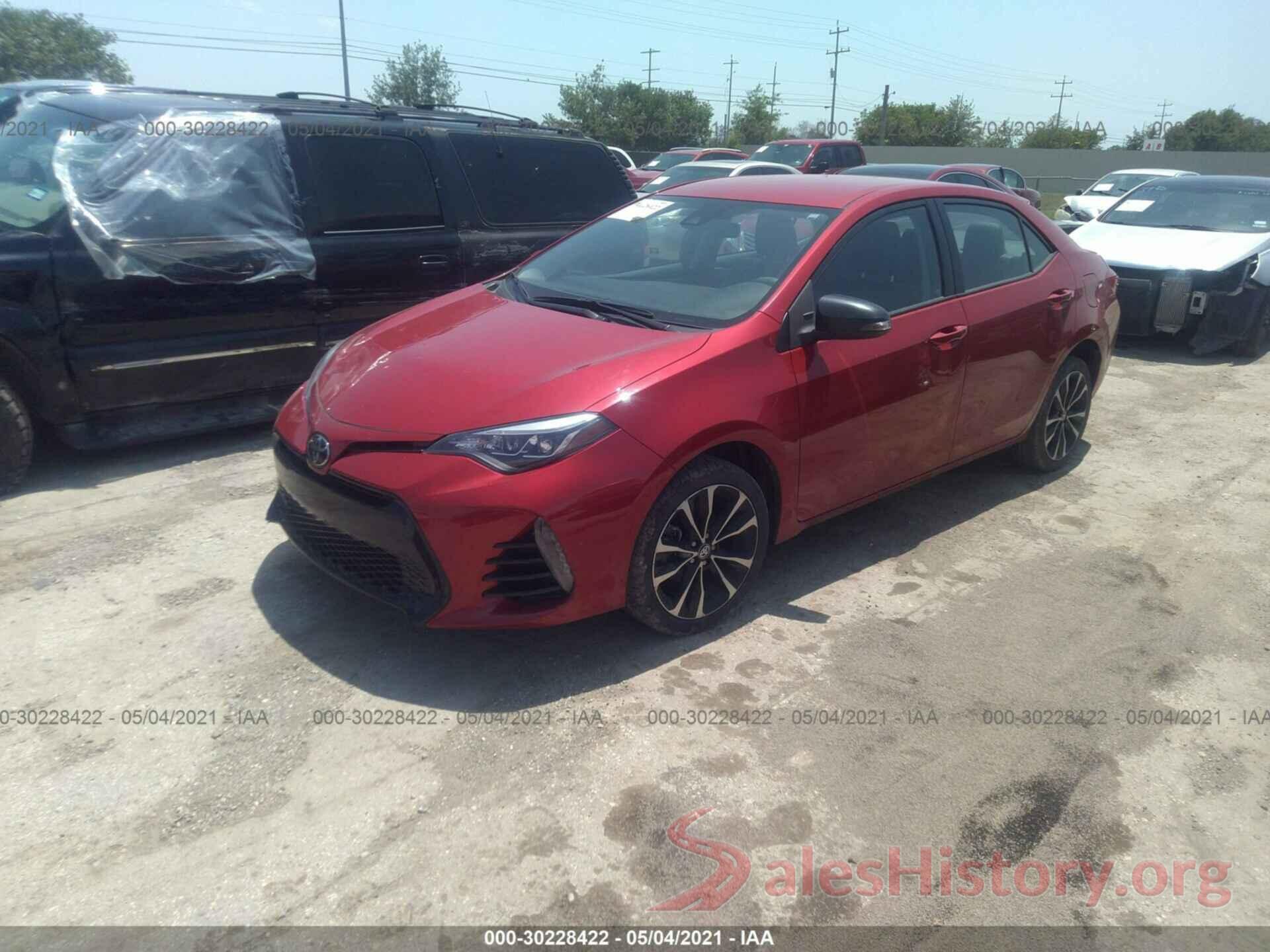 2T1BURHE1HC832370 2017 TOYOTA COROLLA