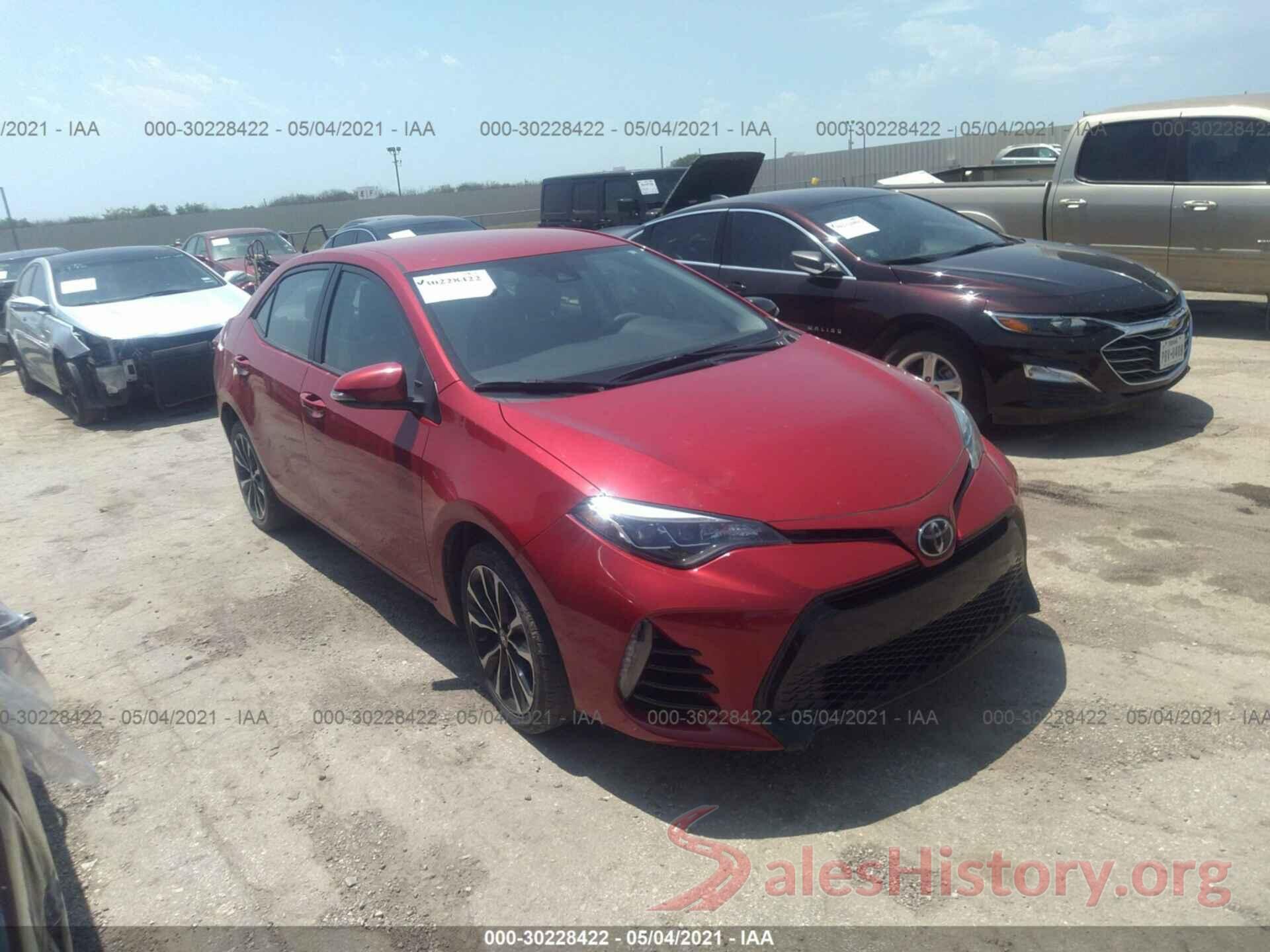 2T1BURHE1HC832370 2017 TOYOTA COROLLA