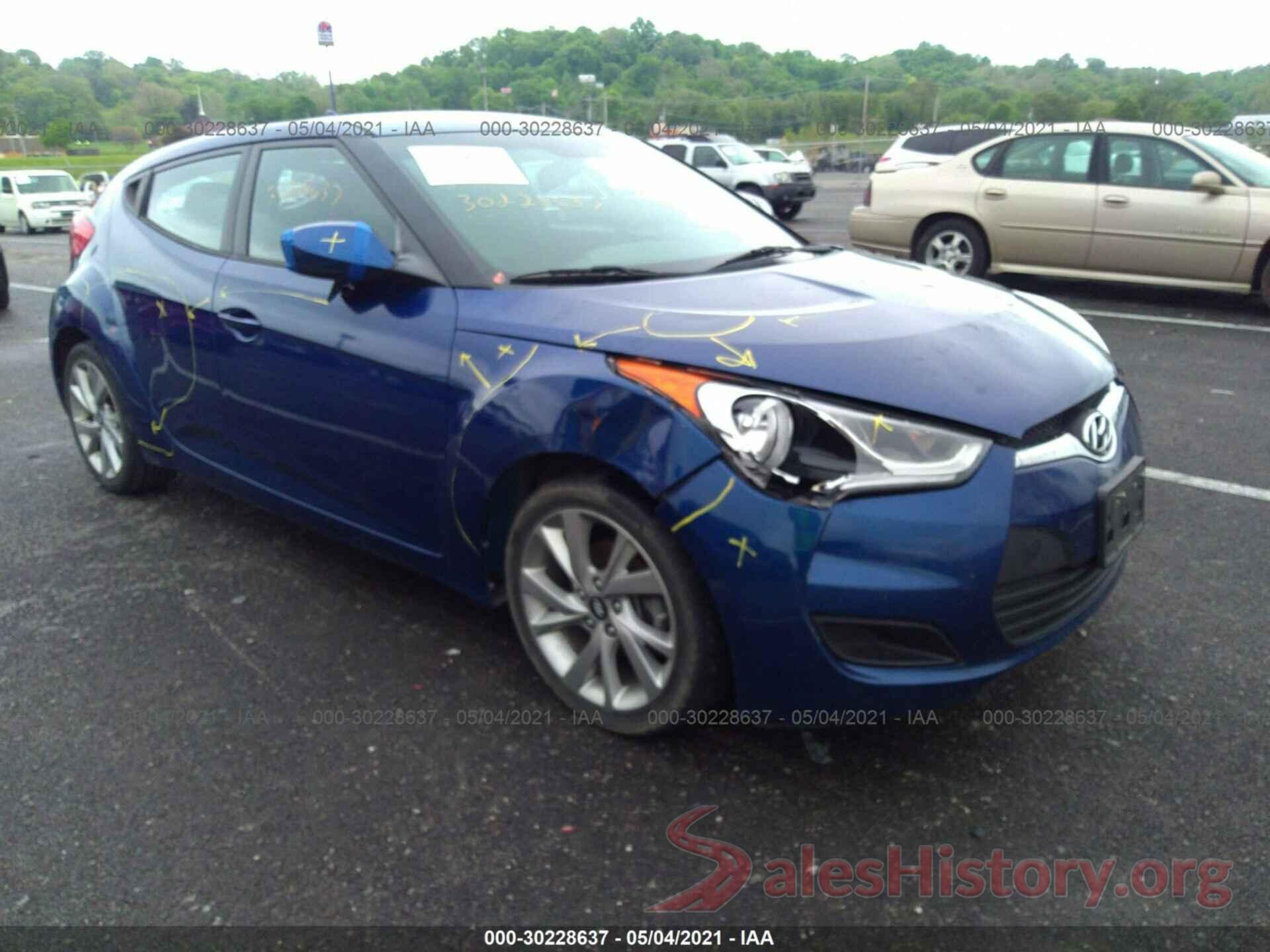 KMHTC6AD0GU271258 2016 HYUNDAI VELOSTER