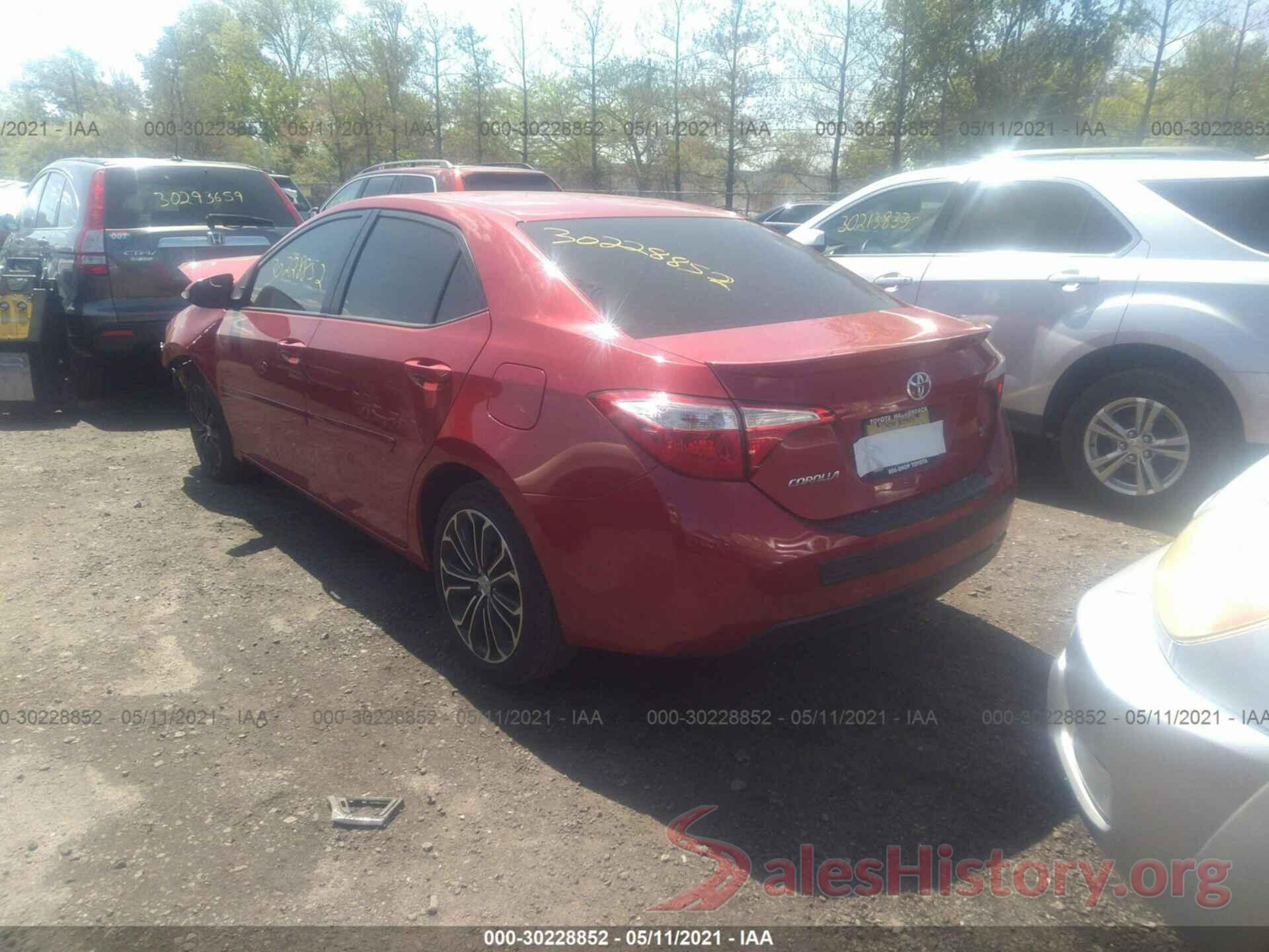 2T1BURHE1GC620650 2016 TOYOTA COROLLA