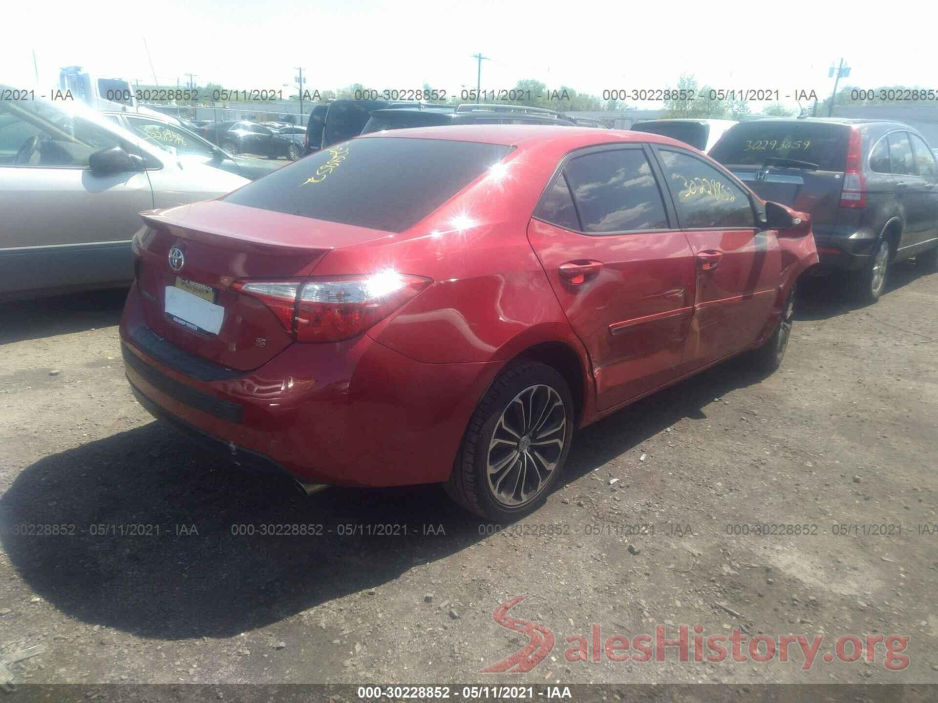 2T1BURHE1GC620650 2016 TOYOTA COROLLA