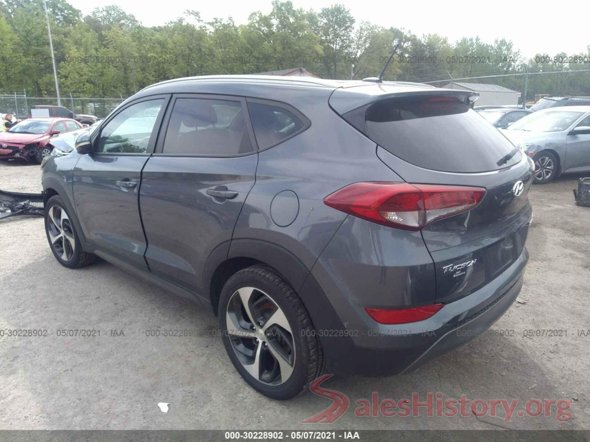 KM8J3CA27GU164857 2016 HYUNDAI TUCSON