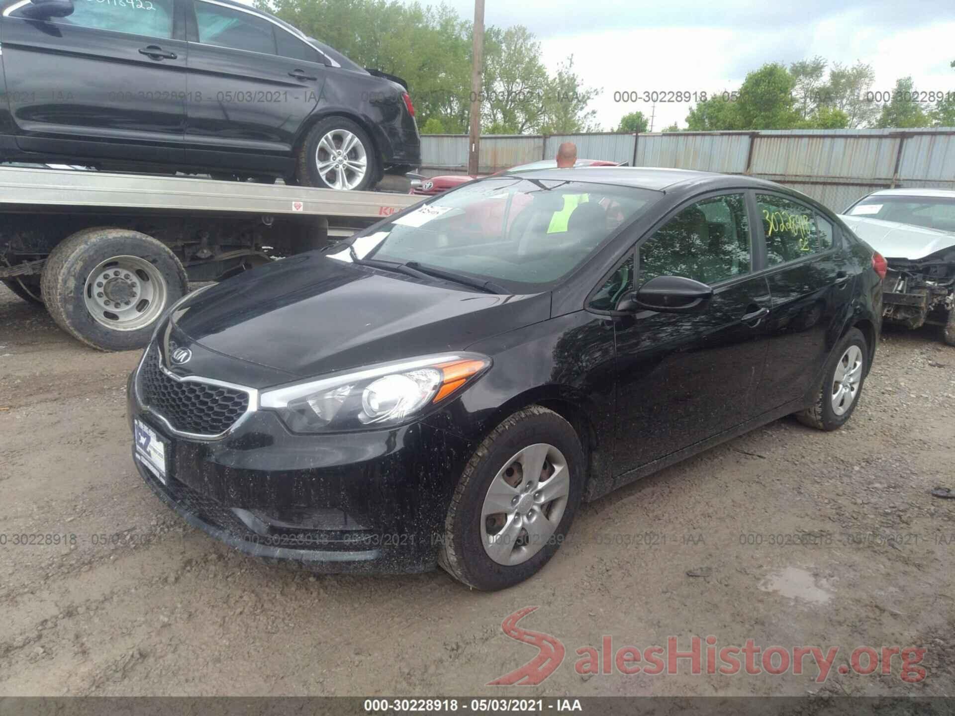 KNAFK4A66G5533365 2016 KIA FORTE