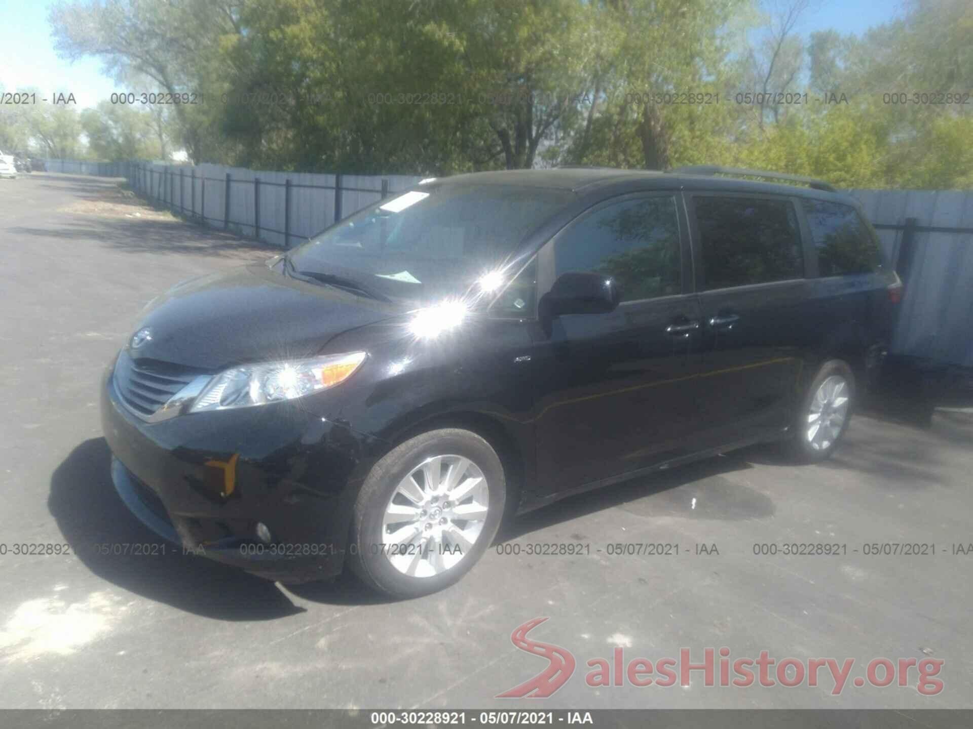 5TDDK3DC2GS139572 2016 TOYOTA SIENNA