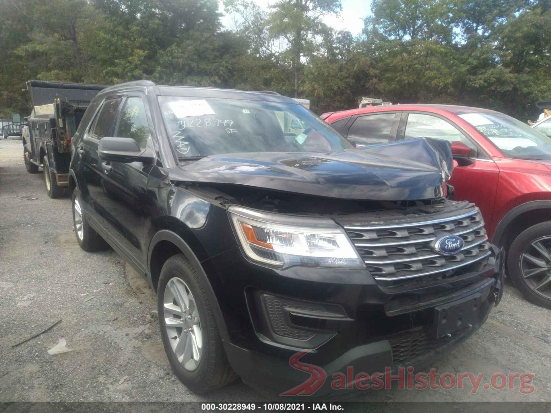 1FM5K7B84HGD10551 2017 FORD EXPLORER