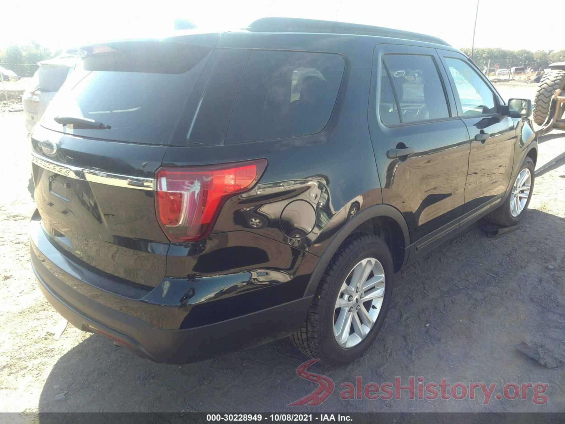 1FM5K7B84HGD10551 2017 FORD EXPLORER