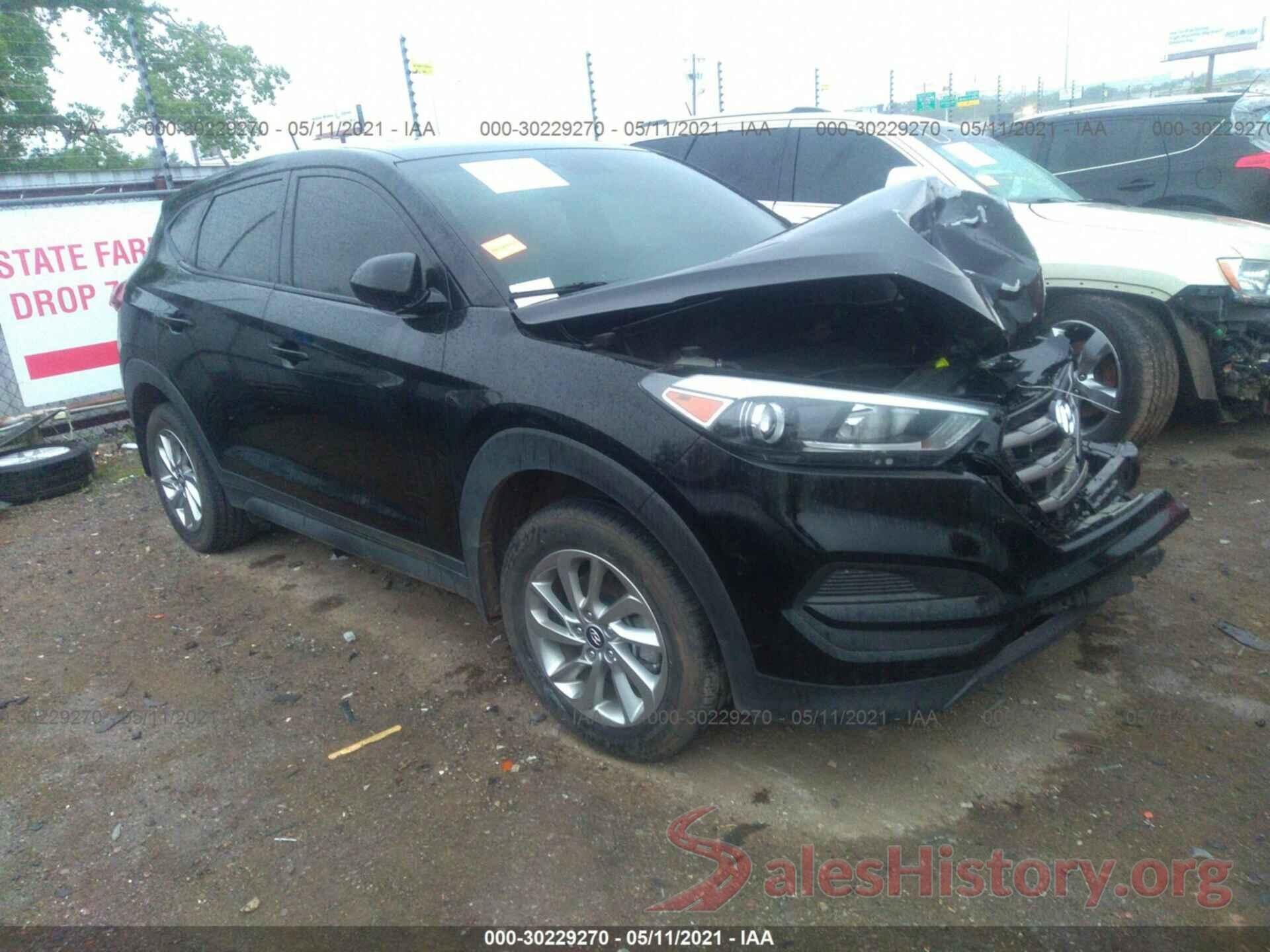 KM8J23A46GU233705 2016 HYUNDAI TUCSON