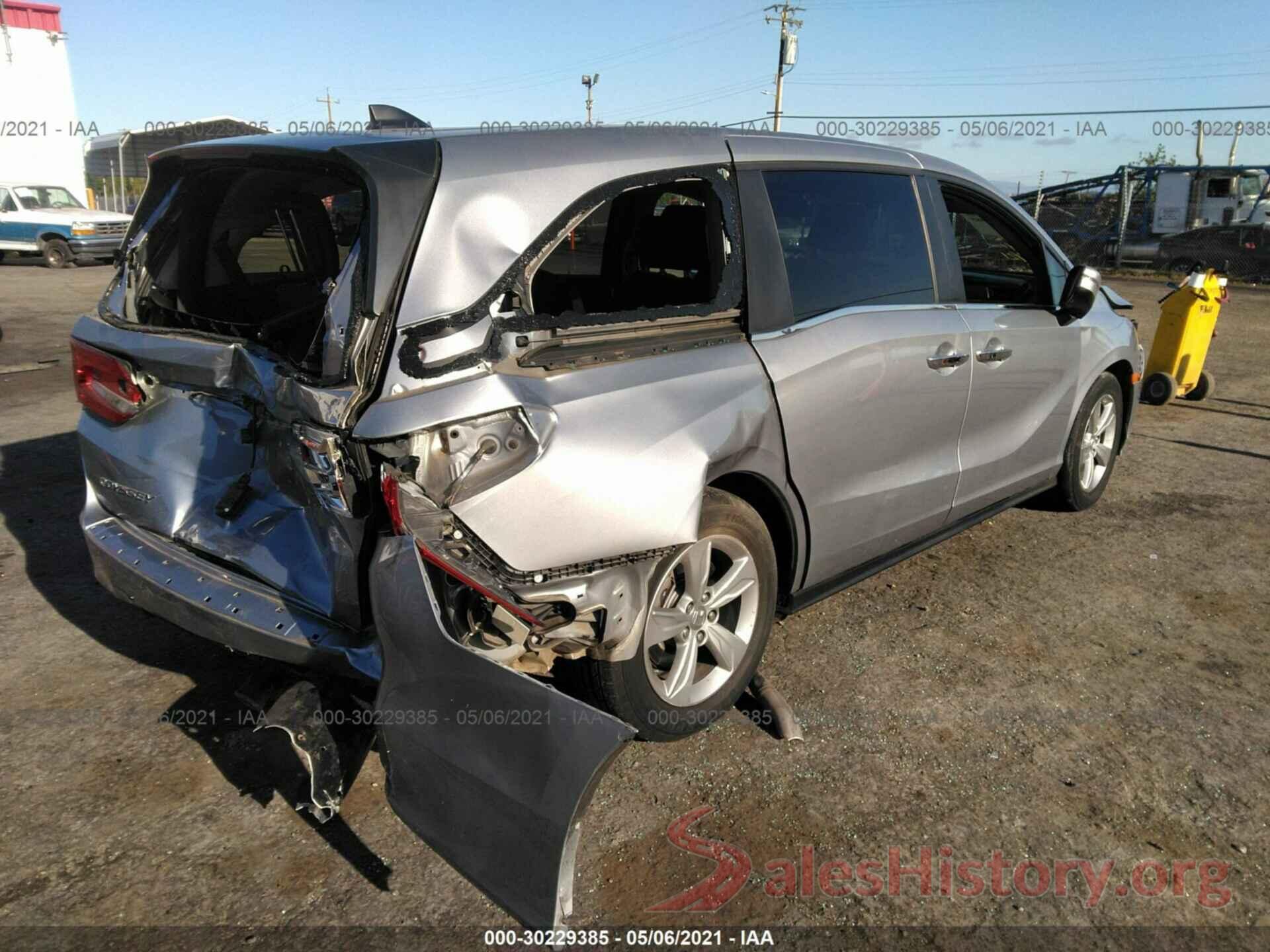 5FNRL6H77KB055293 2019 HONDA ODYSSEY