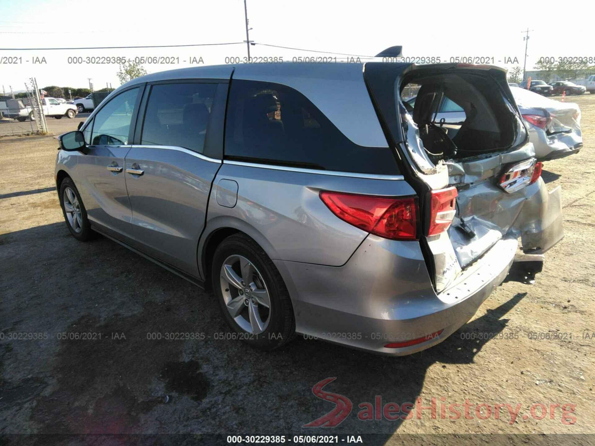 5FNRL6H77KB055293 2019 HONDA ODYSSEY