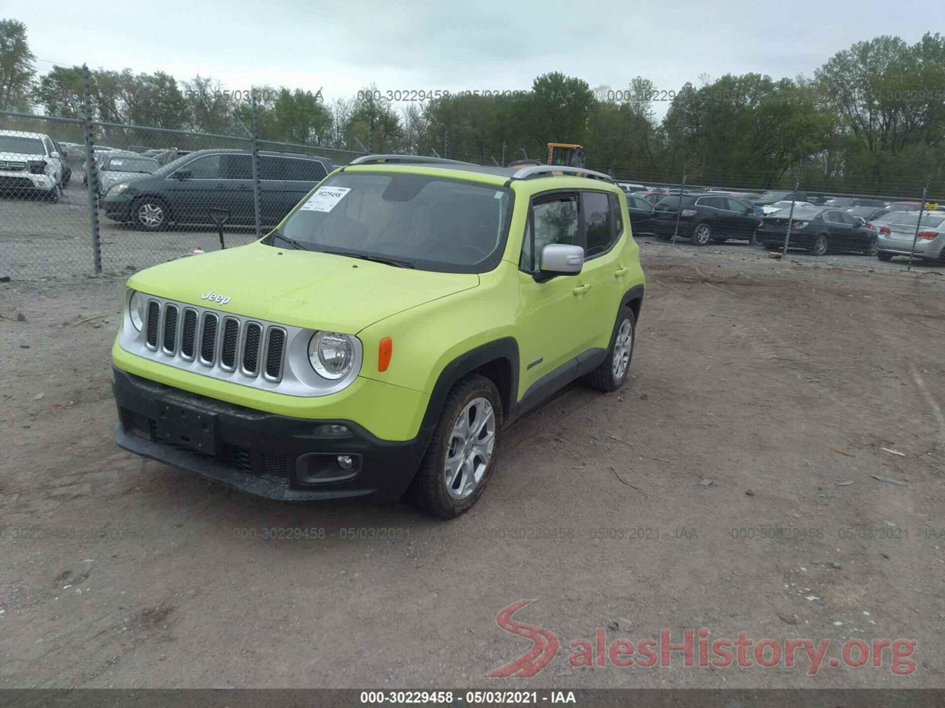 ZACCJADB5HPF21183 2017 JEEP RENEGADE