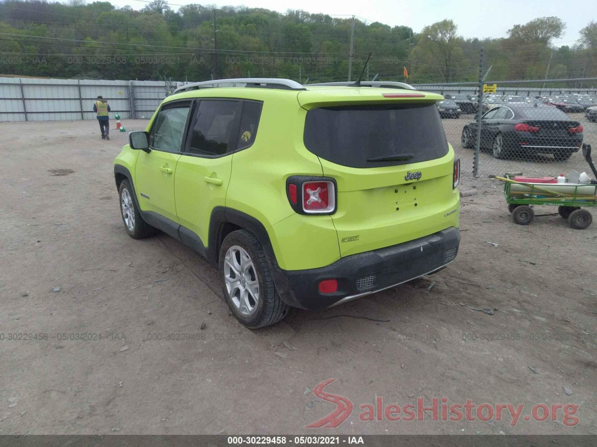 ZACCJADB5HPF21183 2017 JEEP RENEGADE