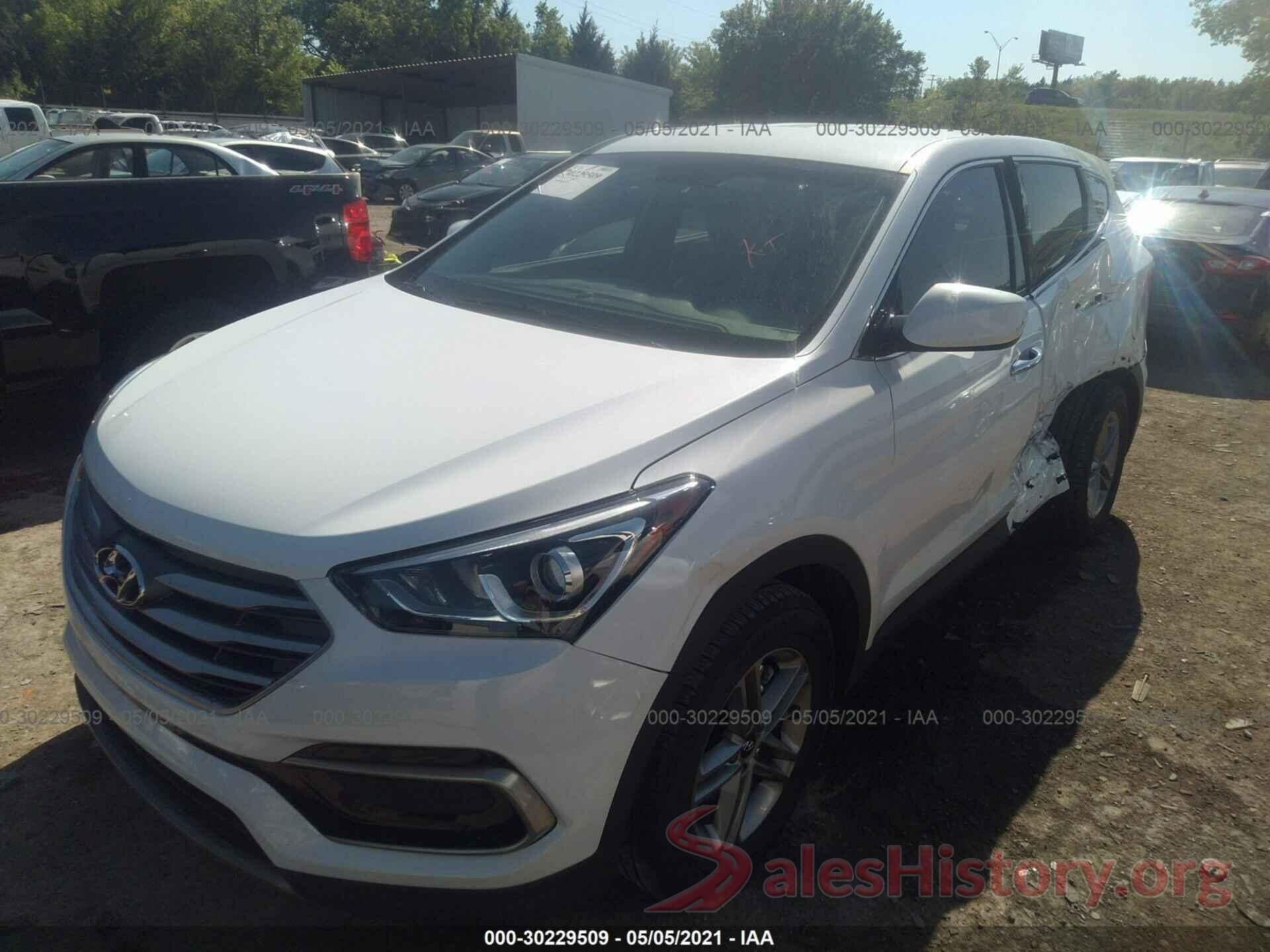 5NMZT3LB1HH020802 2017 HYUNDAI SANTA FE SPORT