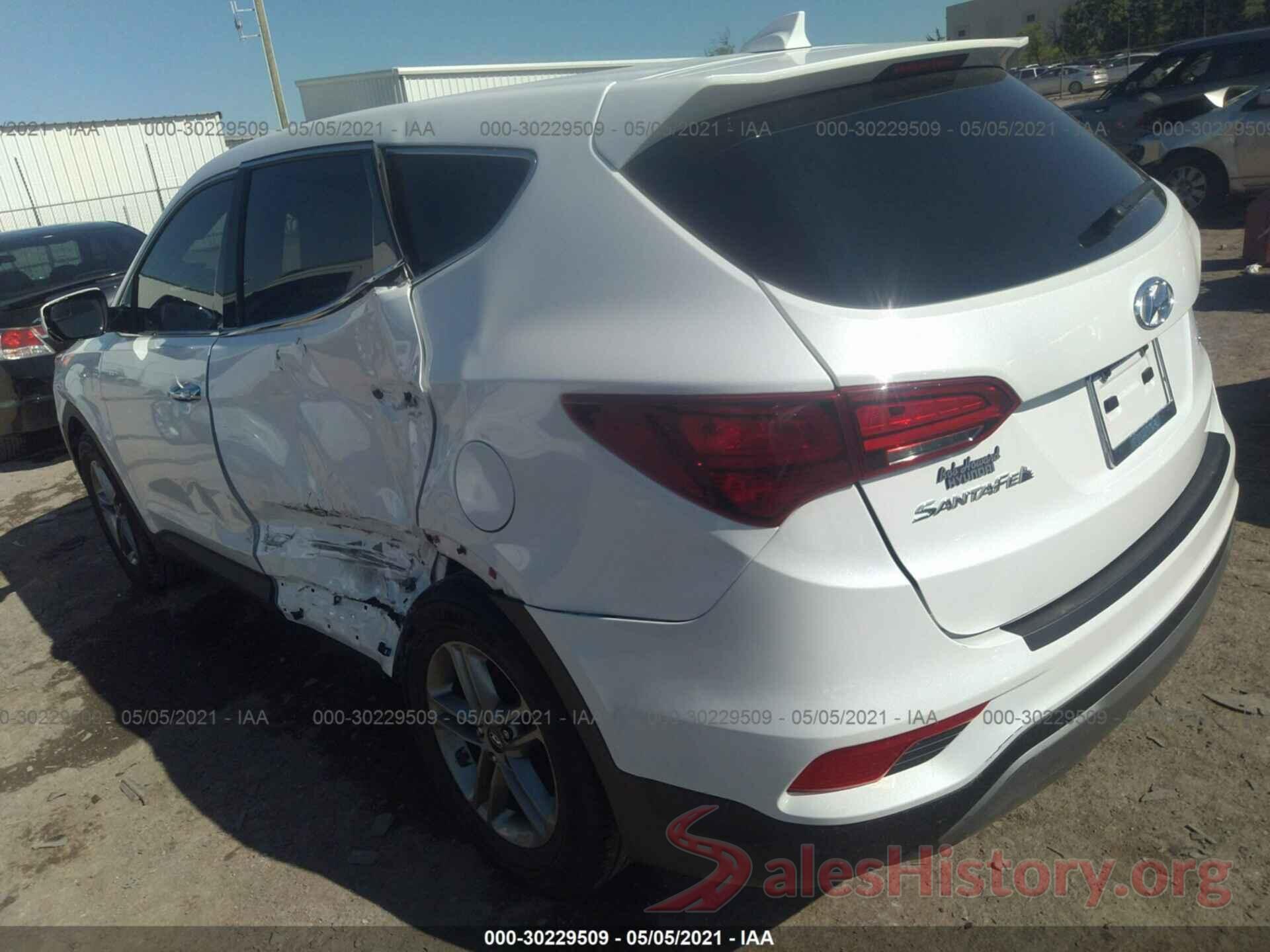 5NMZT3LB1HH020802 2017 HYUNDAI SANTA FE SPORT