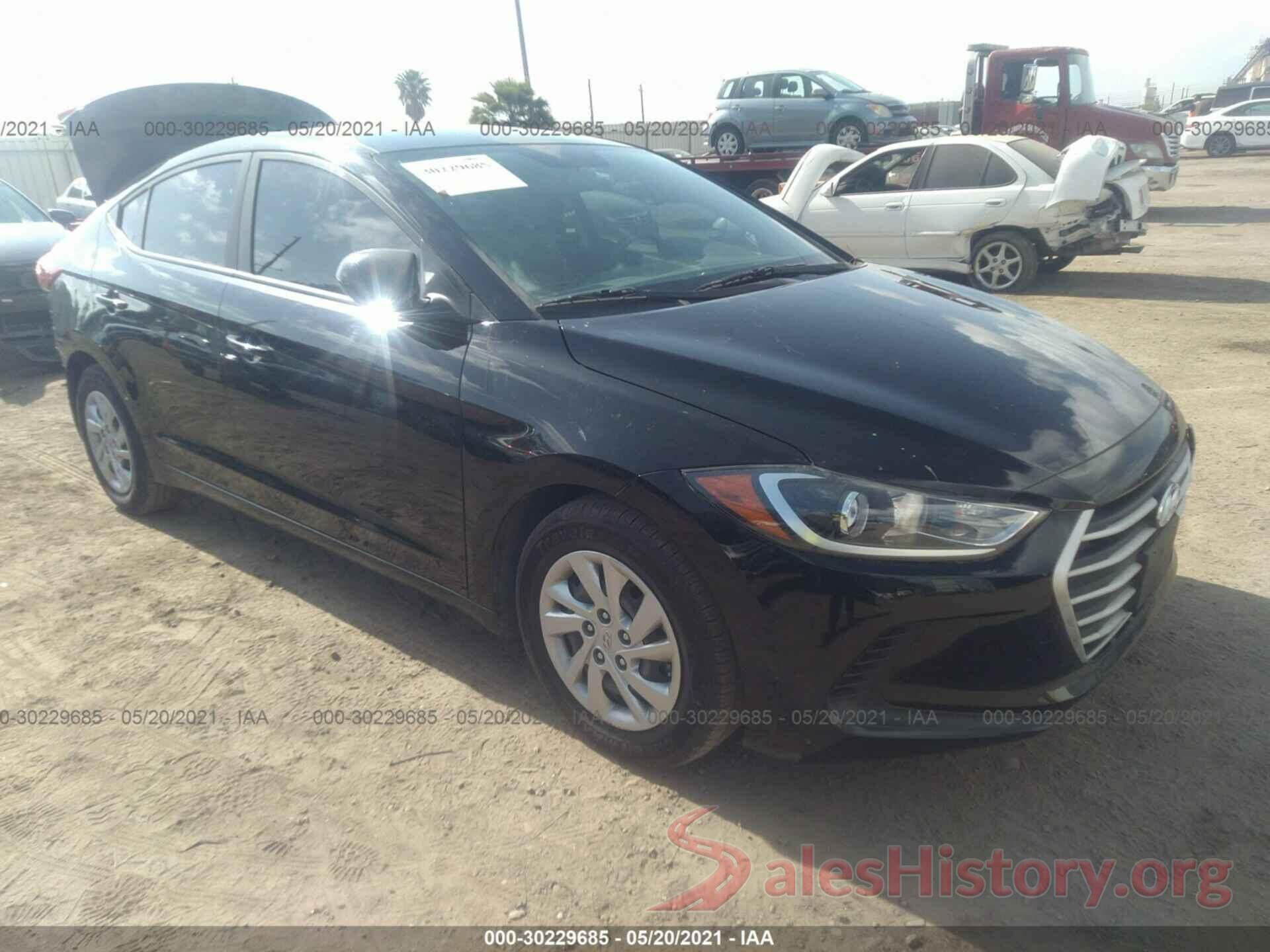 KMHD74LF5HU316885 2017 HYUNDAI ELANTRA