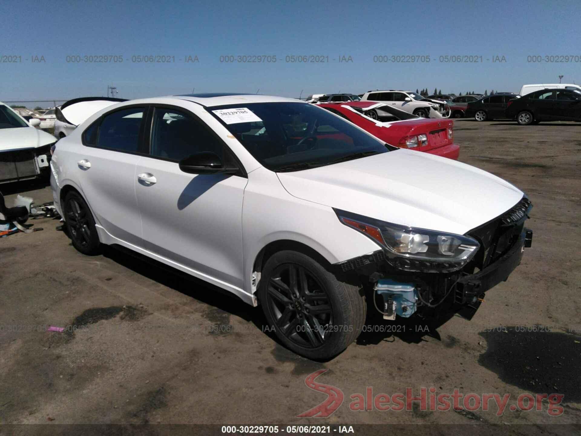 3KPF34AD1ME273424 2021 KIA FORTE