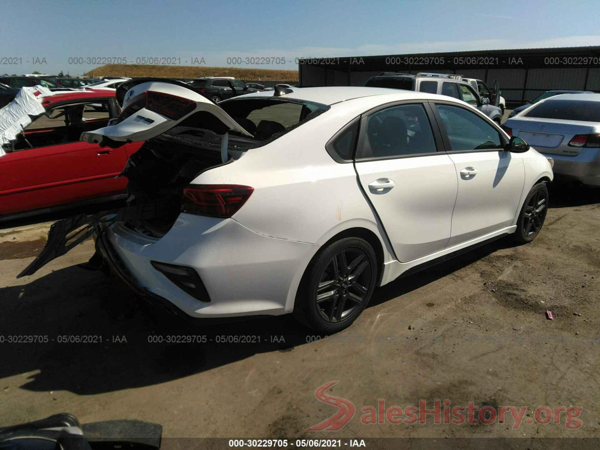 3KPF34AD1ME273424 2021 KIA FORTE