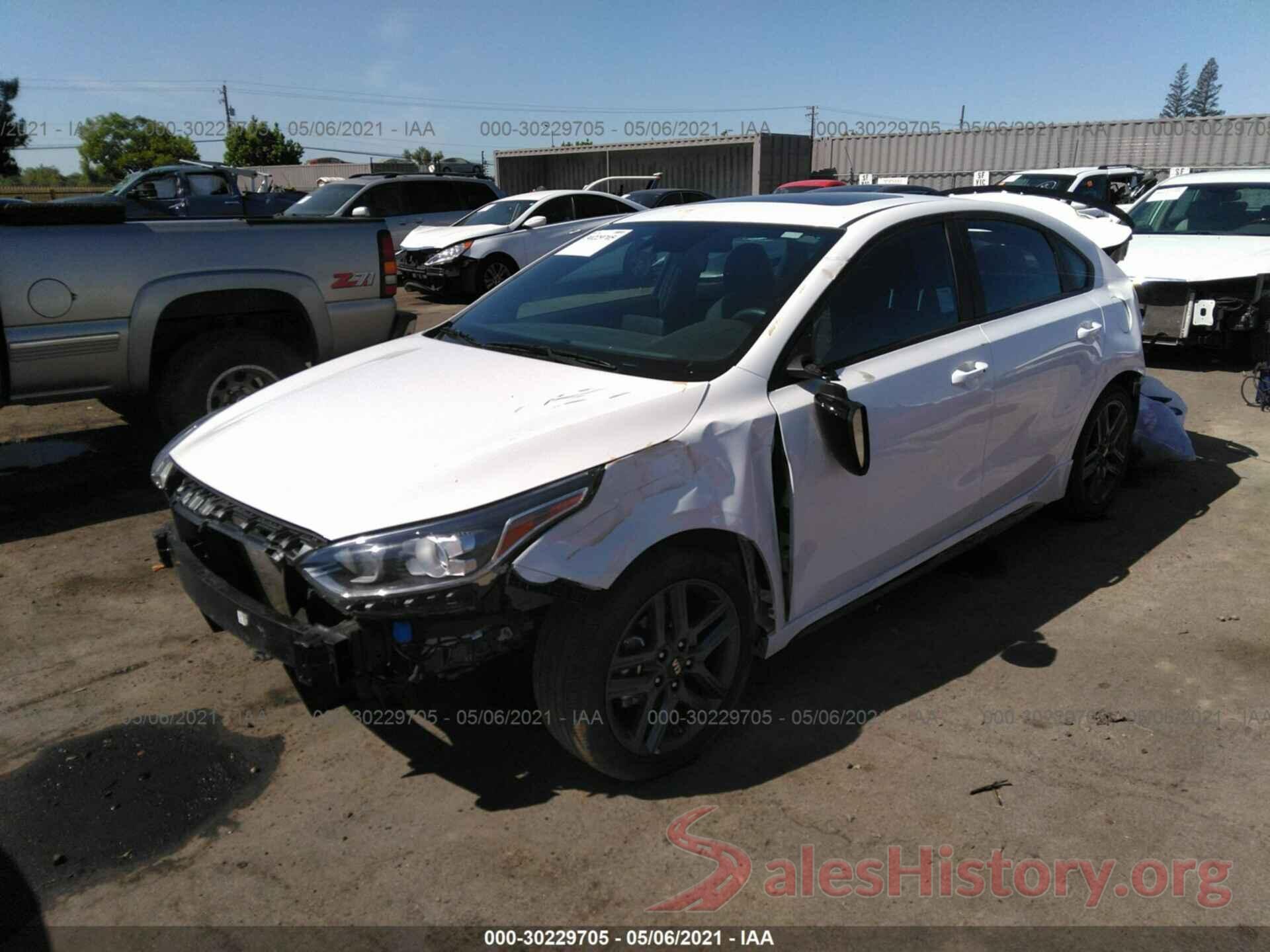 3KPF34AD1ME273424 2021 KIA FORTE