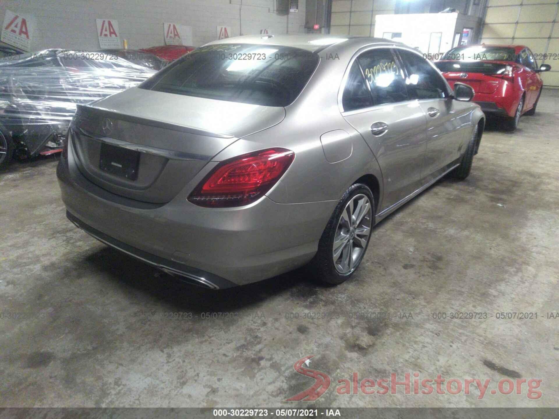 55SWF8DB1KU315167 2019 MERCEDES-BENZ C-CLASS