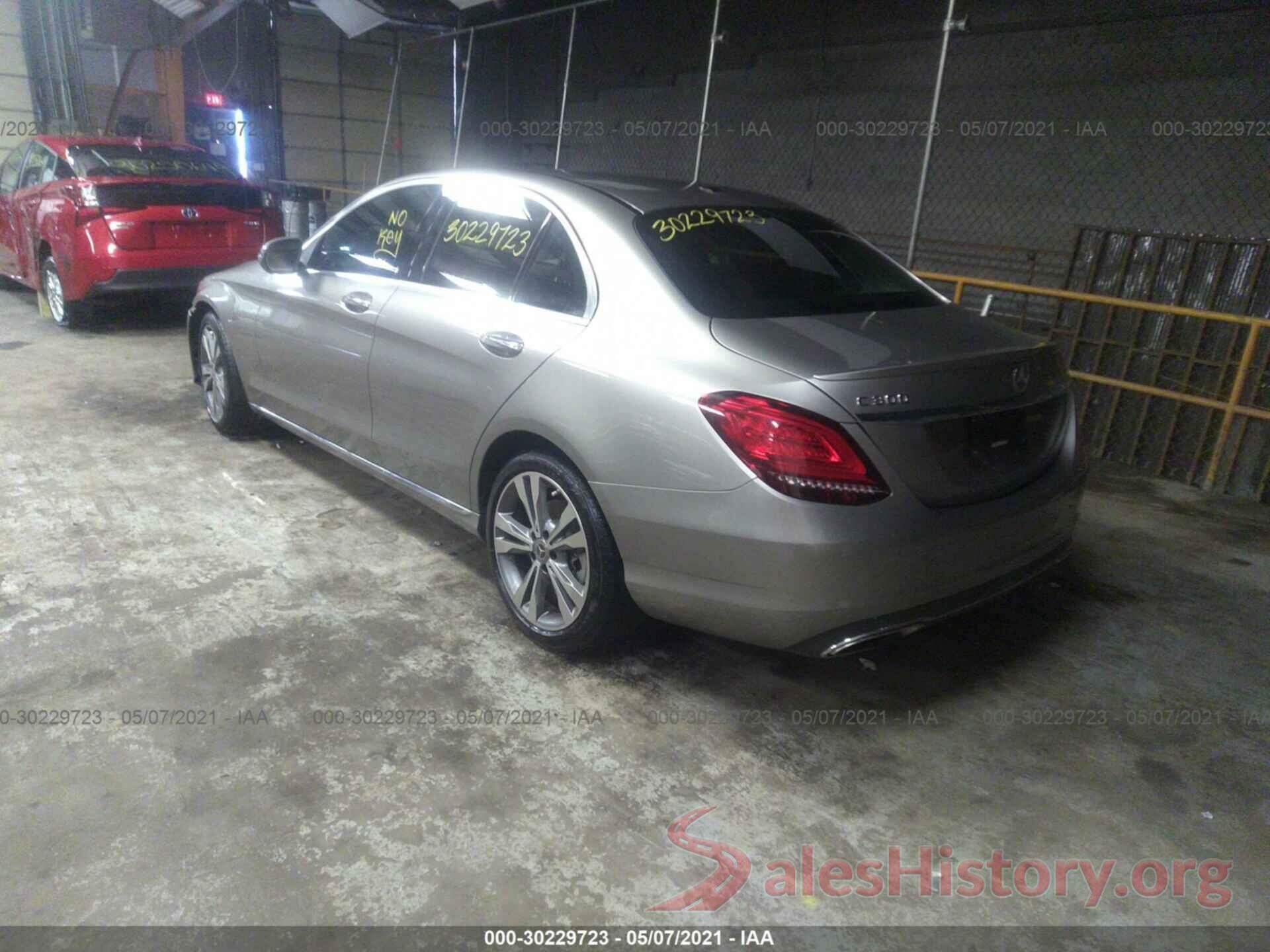 55SWF8DB1KU315167 2019 MERCEDES-BENZ C-CLASS