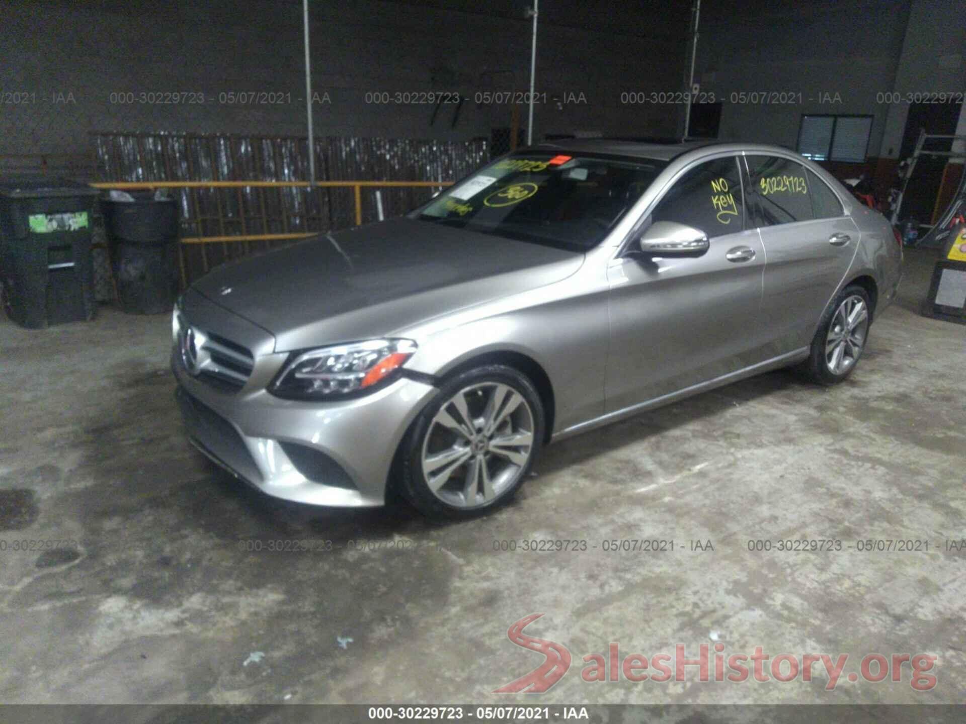 55SWF8DB1KU315167 2019 MERCEDES-BENZ C-CLASS