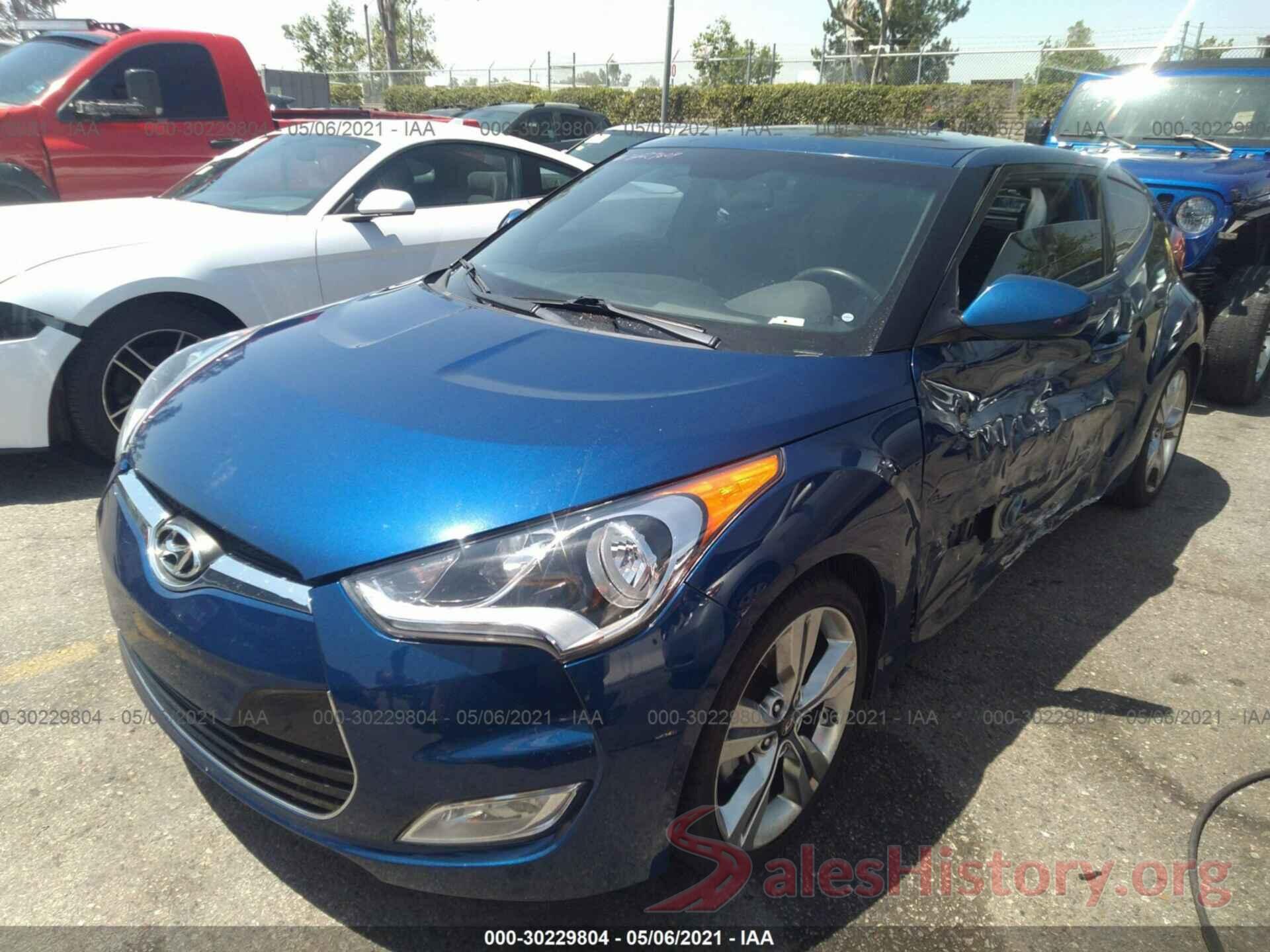 KMHTC6AD1HU321344 2017 HYUNDAI VELOSTER