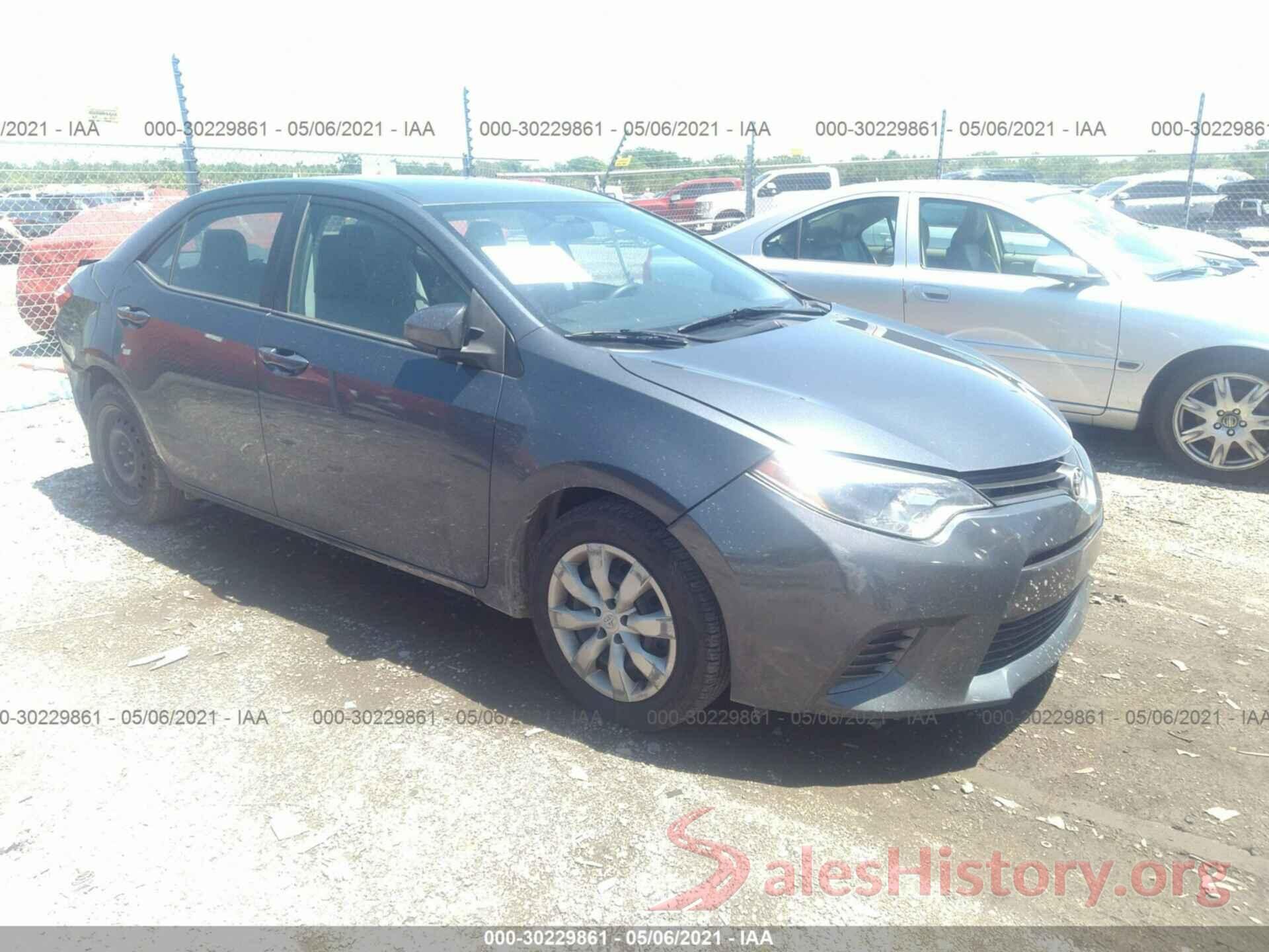 2T1BURHE0GC583395 2016 TOYOTA COROLLA