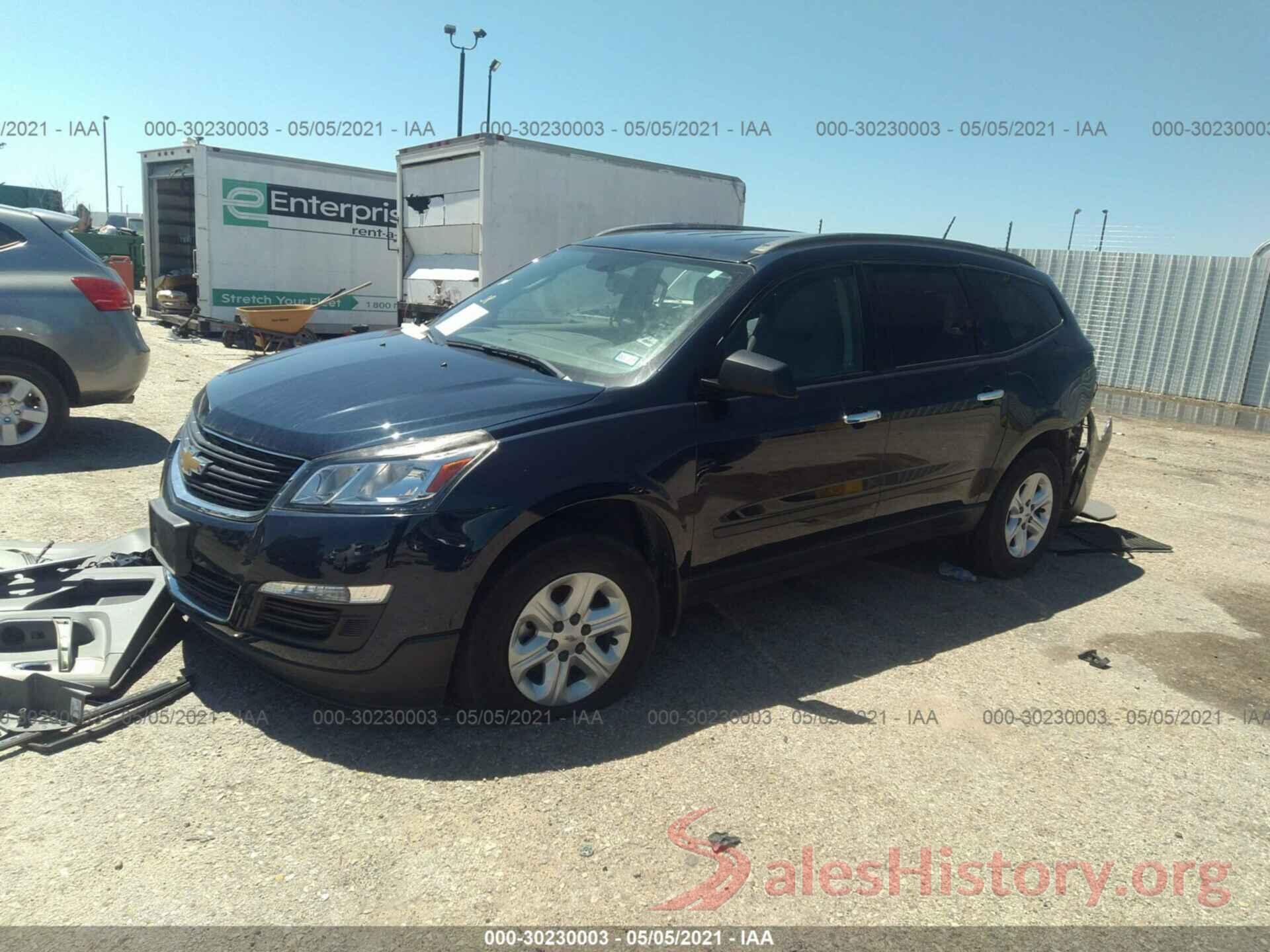 1GNKRFED5GJ280118 2016 CHEVROLET TRAVERSE