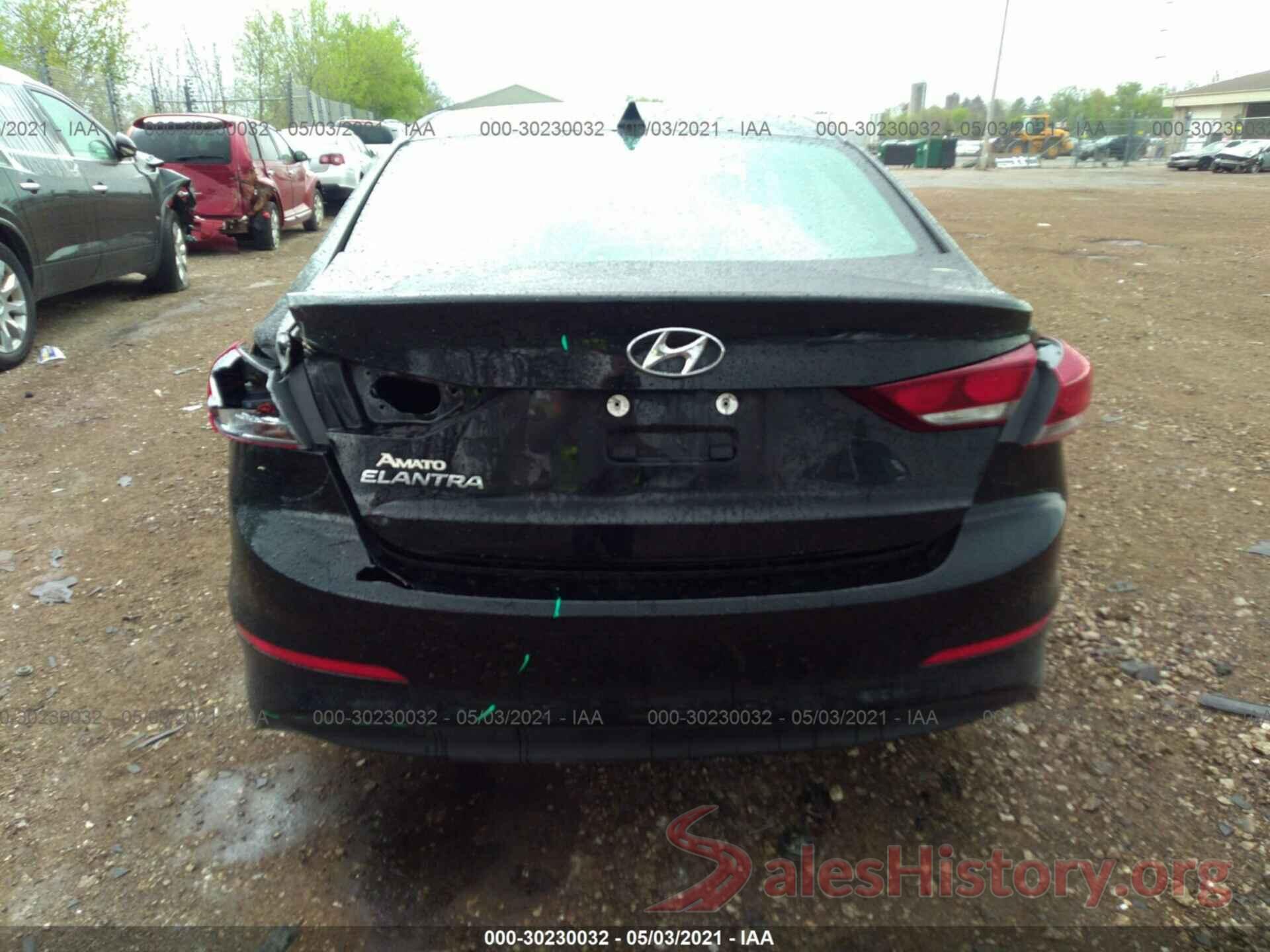 5NPD84LF7JH280814 2018 HYUNDAI ELANTRA