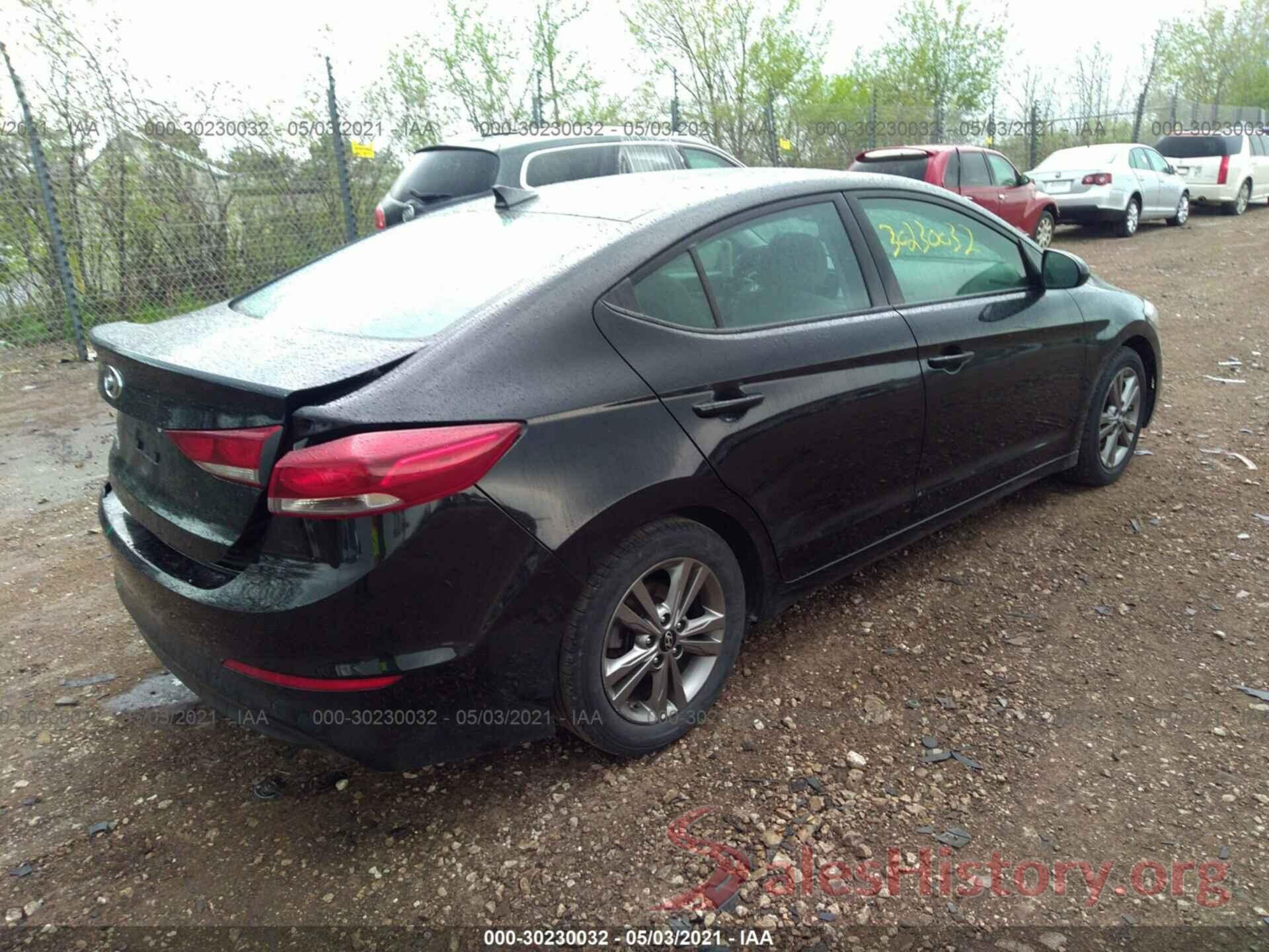 5NPD84LF7JH280814 2018 HYUNDAI ELANTRA