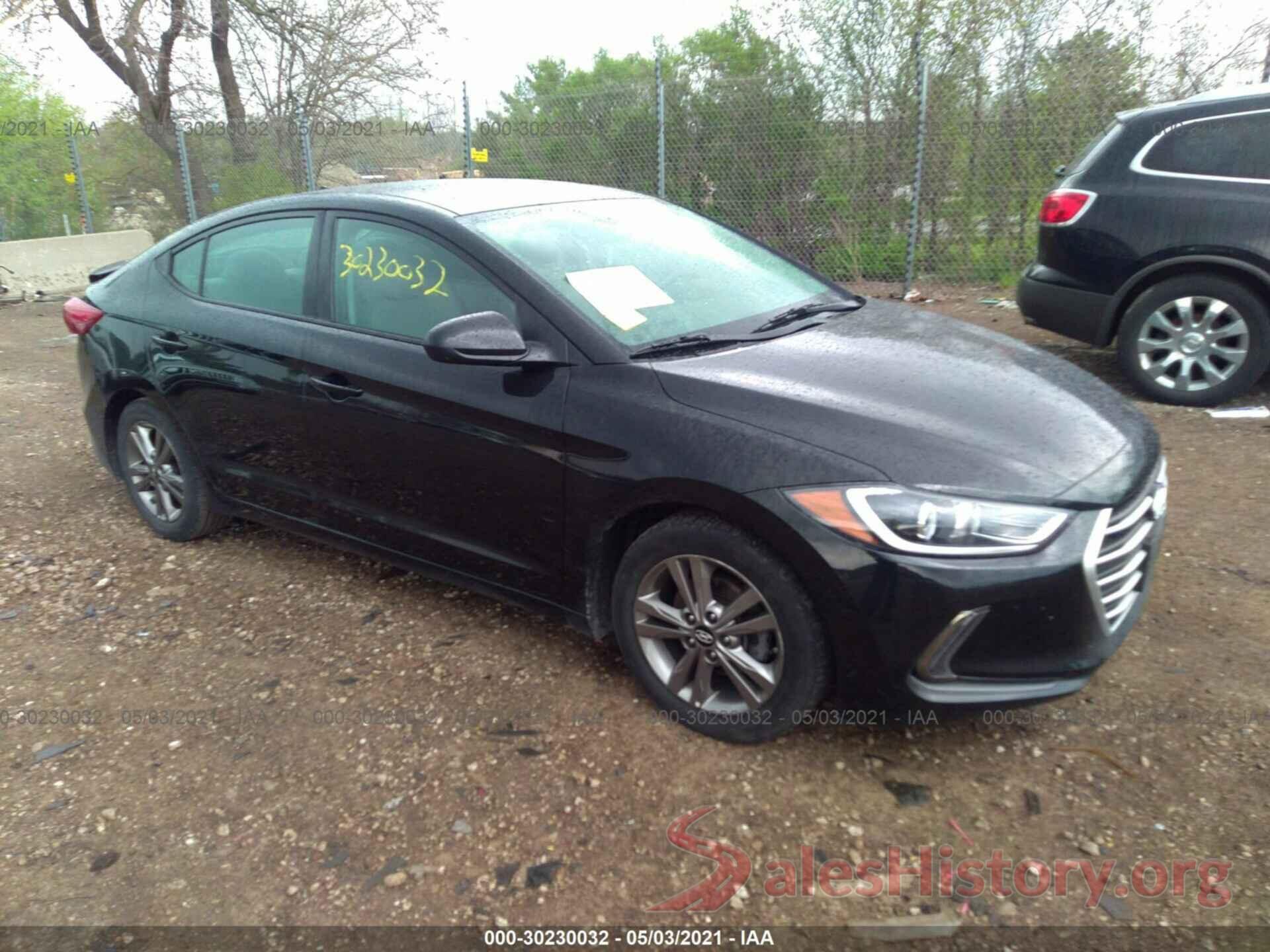 5NPD84LF7JH280814 2018 HYUNDAI ELANTRA