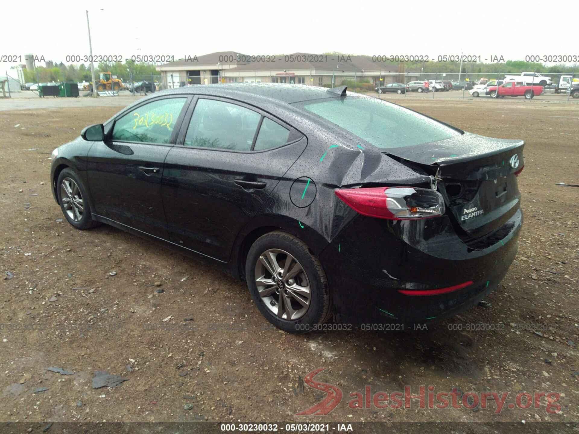 5NPD84LF7JH280814 2018 HYUNDAI ELANTRA