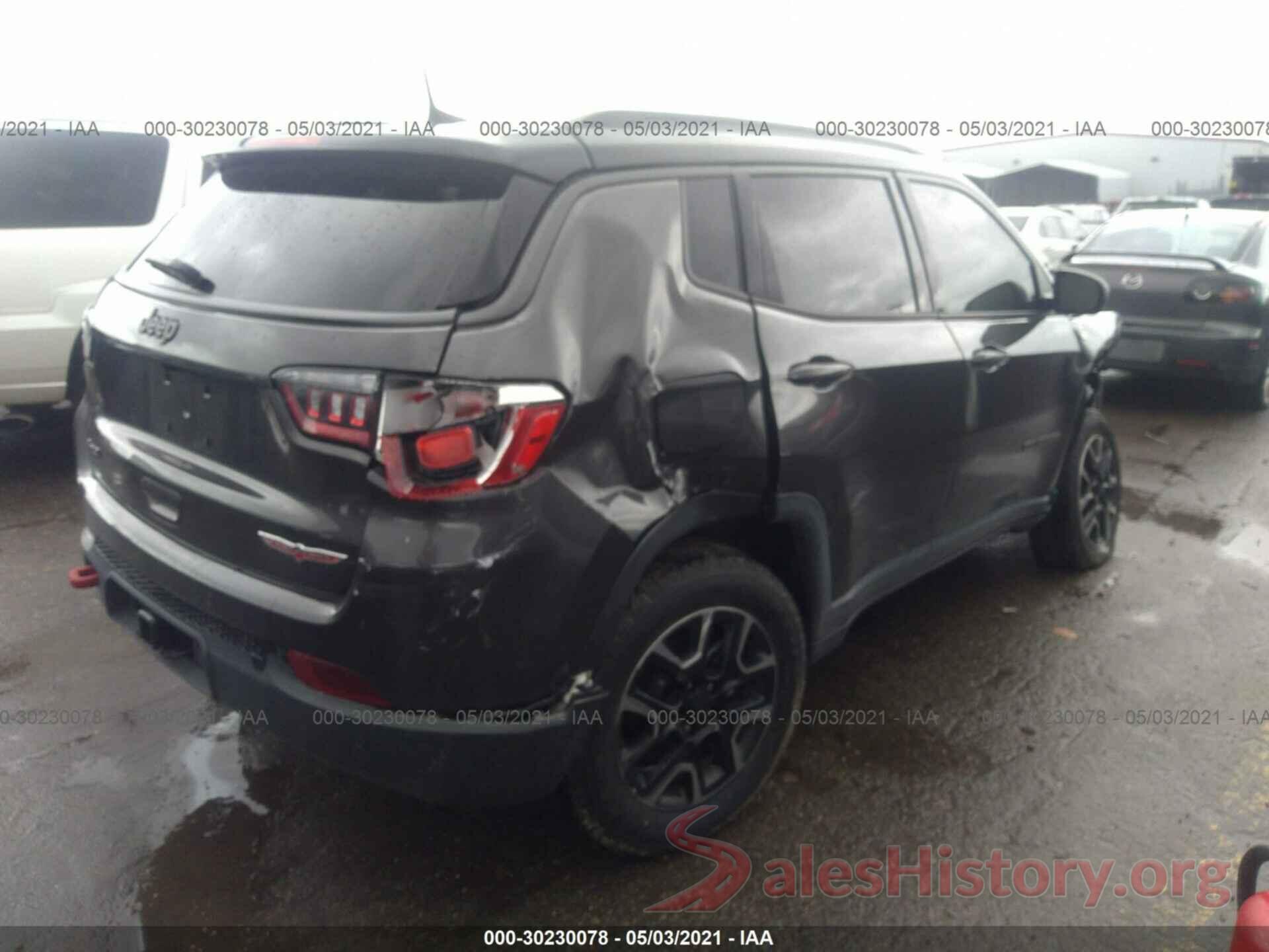 3C4NJDDB2KT653814 2019 JEEP COMPASS