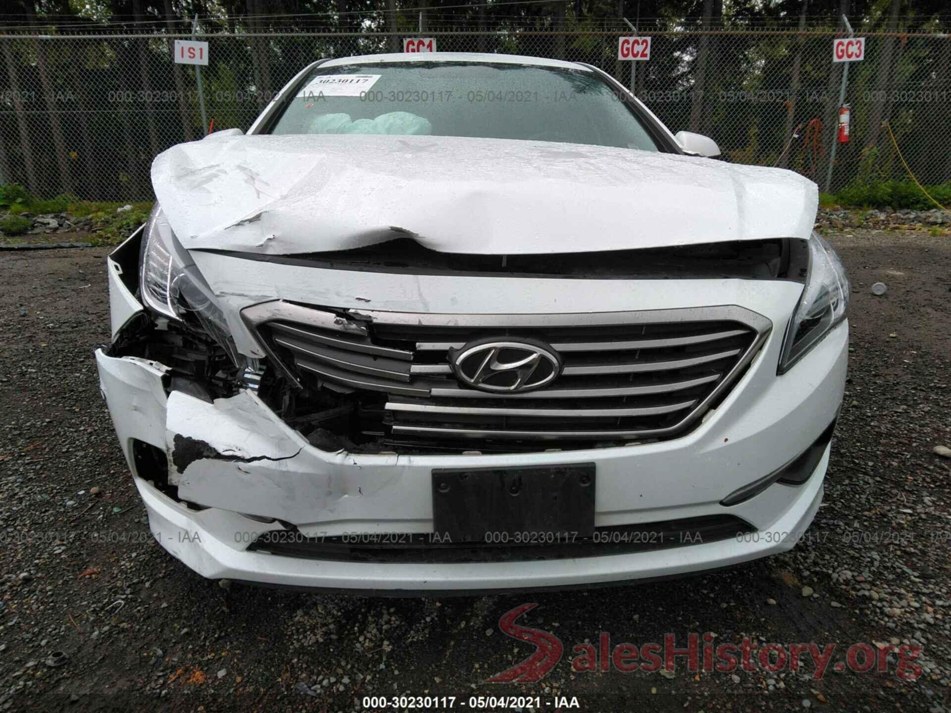 5NPE24AF4HH543795 2017 HYUNDAI SONATA