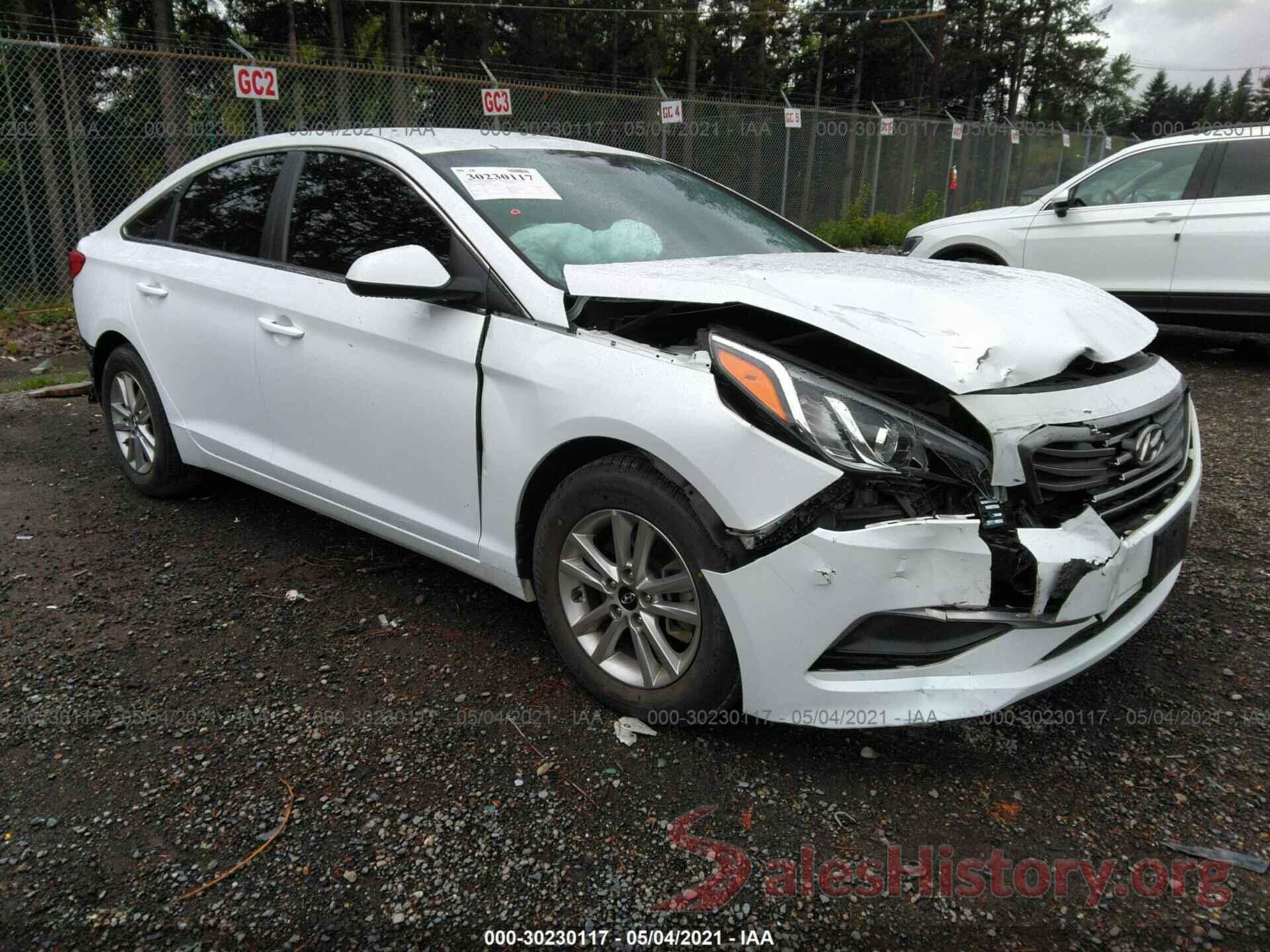 5NPE24AF4HH543795 2017 HYUNDAI SONATA