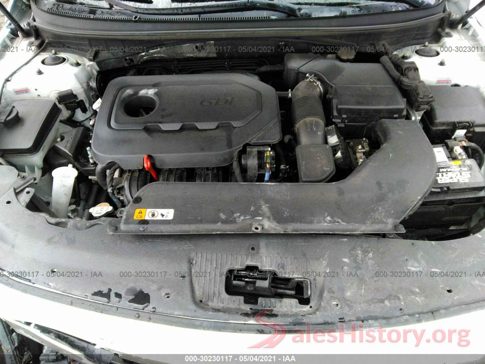 5NPE24AF4HH543795 2017 HYUNDAI SONATA