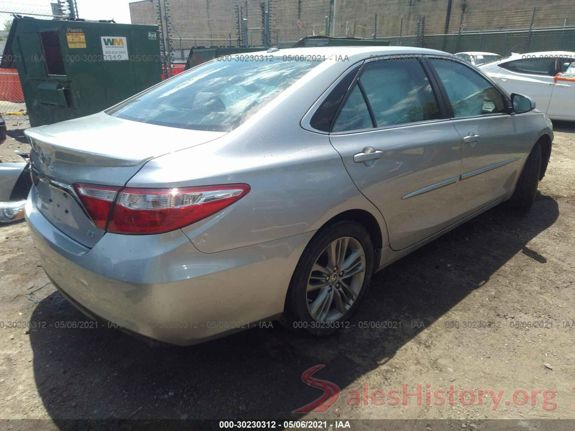 4T1BF1FK5GU151050 2016 TOYOTA CAMRY