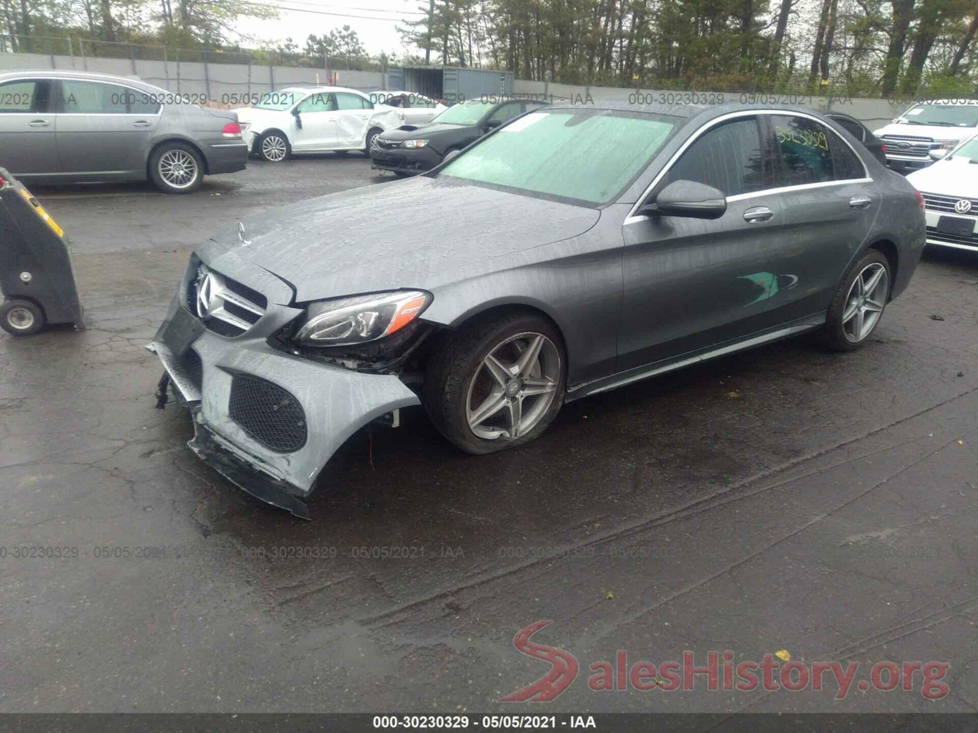 55SWF4KB0HU182440 2017 MERCEDES-BENZ C-CLASS