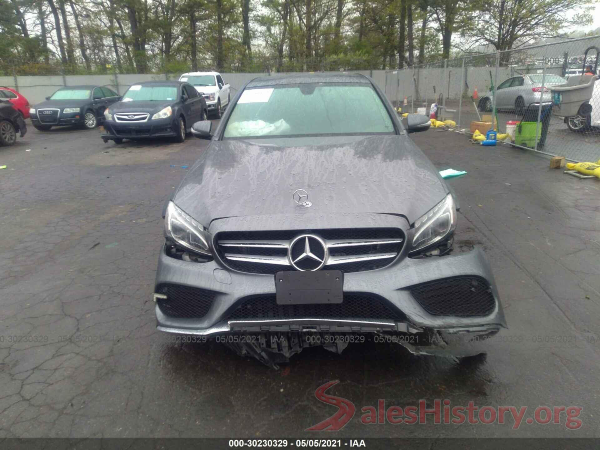 55SWF4KB0HU182440 2017 MERCEDES-BENZ C-CLASS