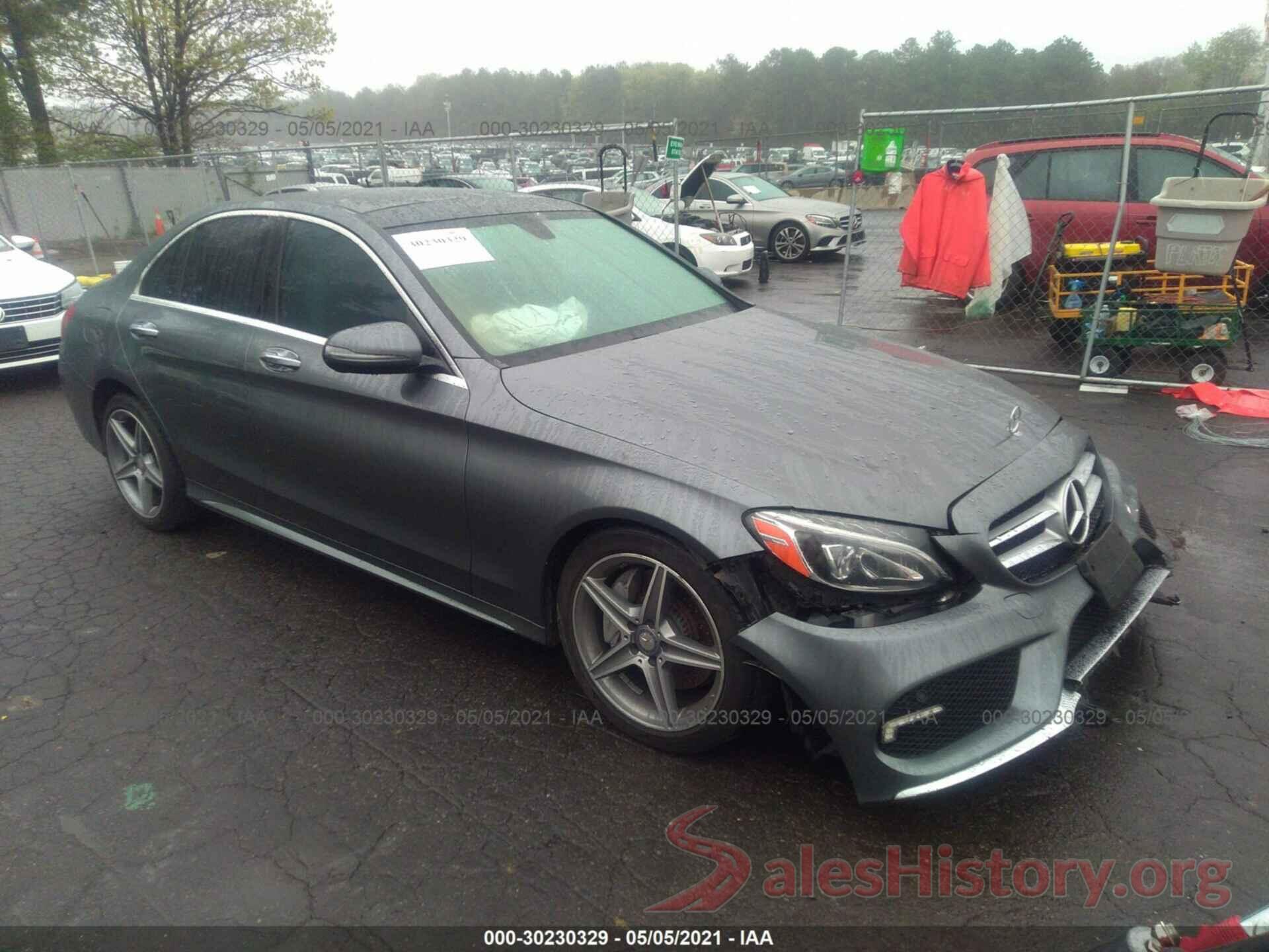 55SWF4KB0HU182440 2017 MERCEDES-BENZ C-CLASS