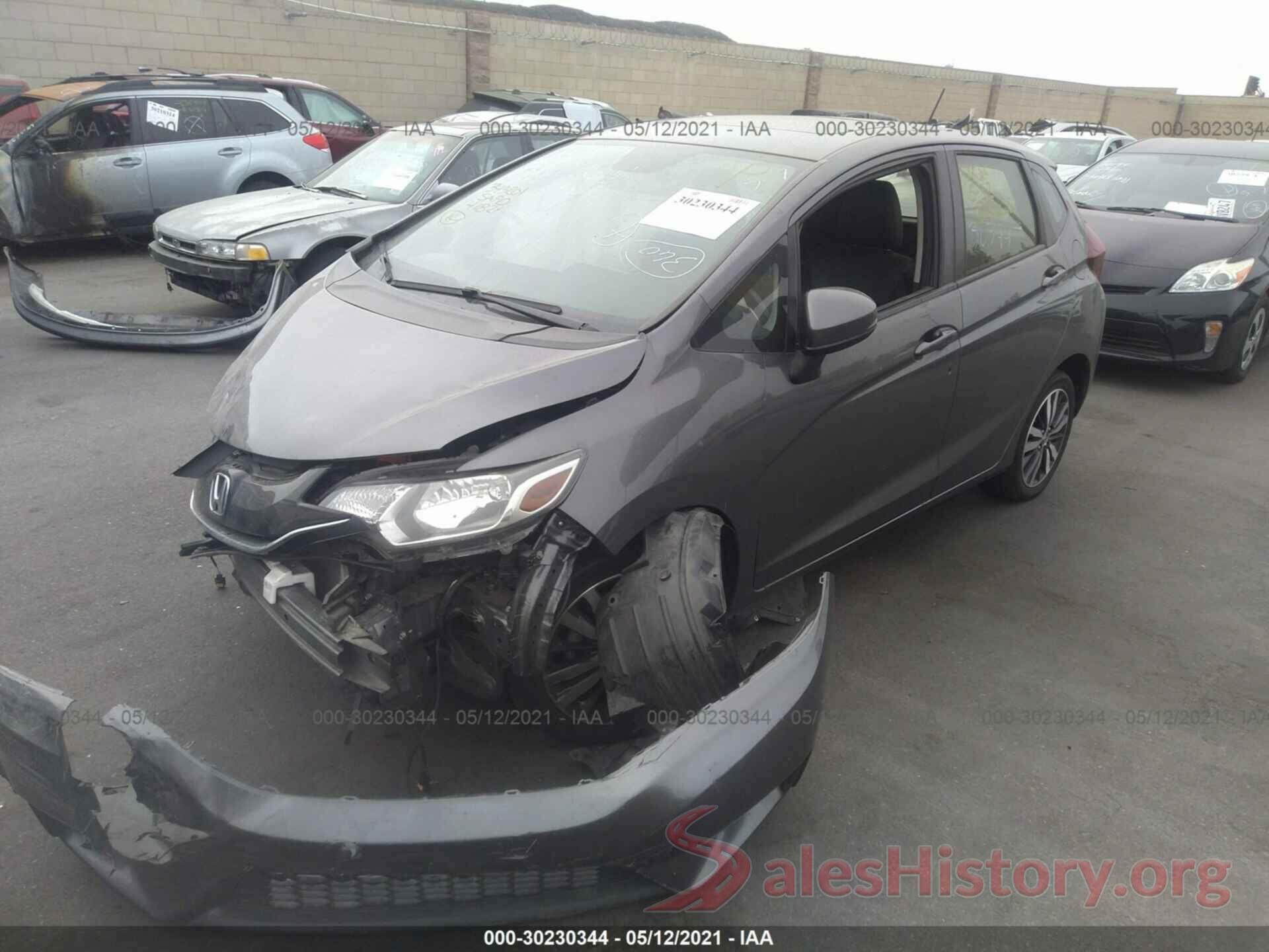 JHMGK5H83HS023058 2017 HONDA FIT