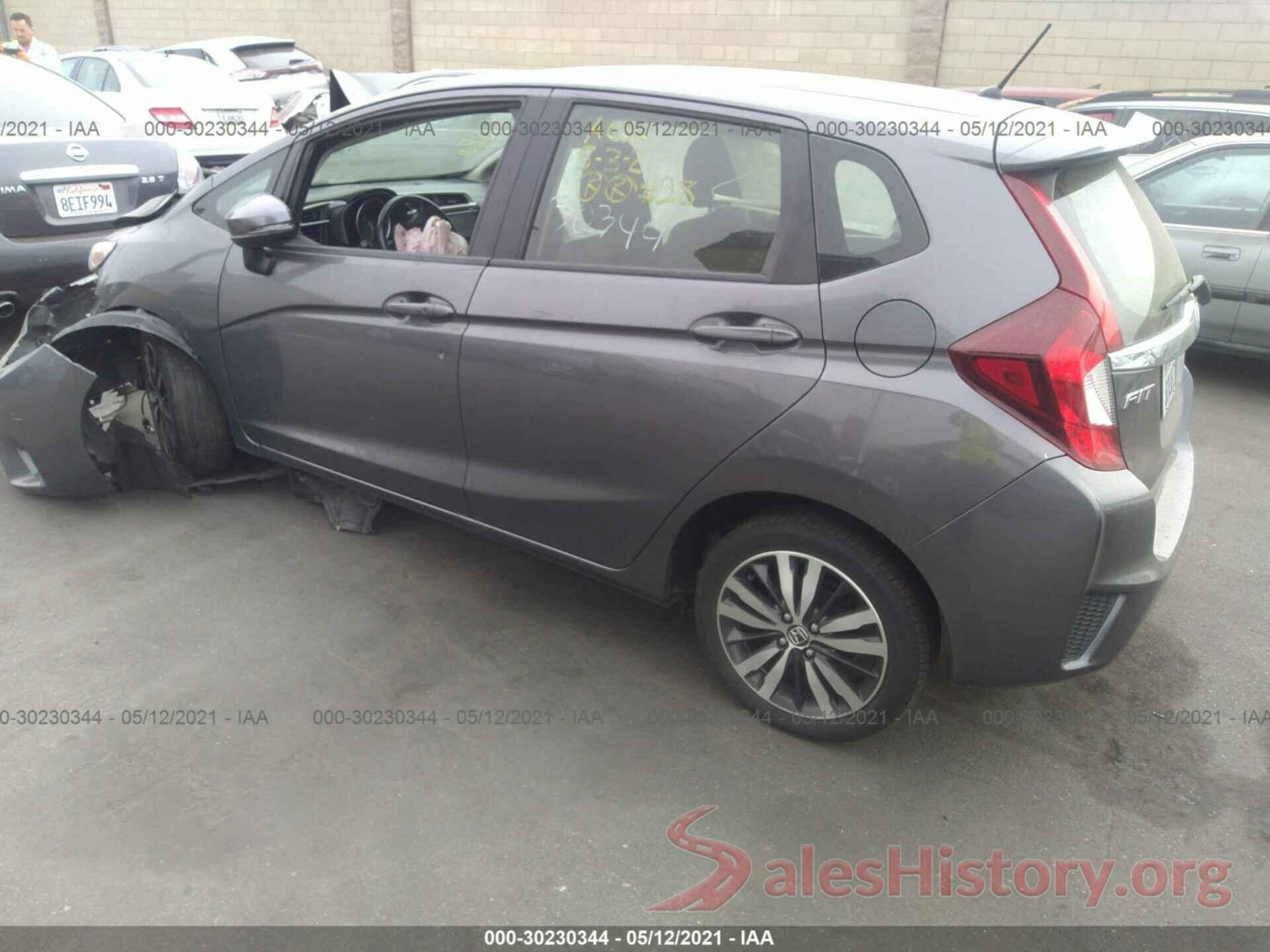 JHMGK5H83HS023058 2017 HONDA FIT