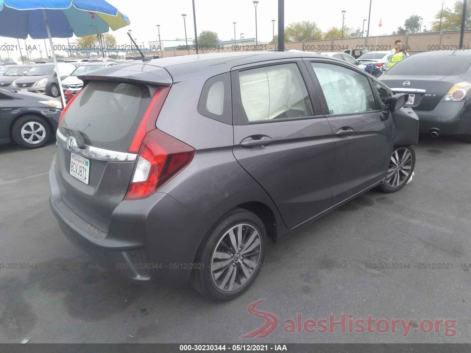 JHMGK5H83HS023058 2017 HONDA FIT