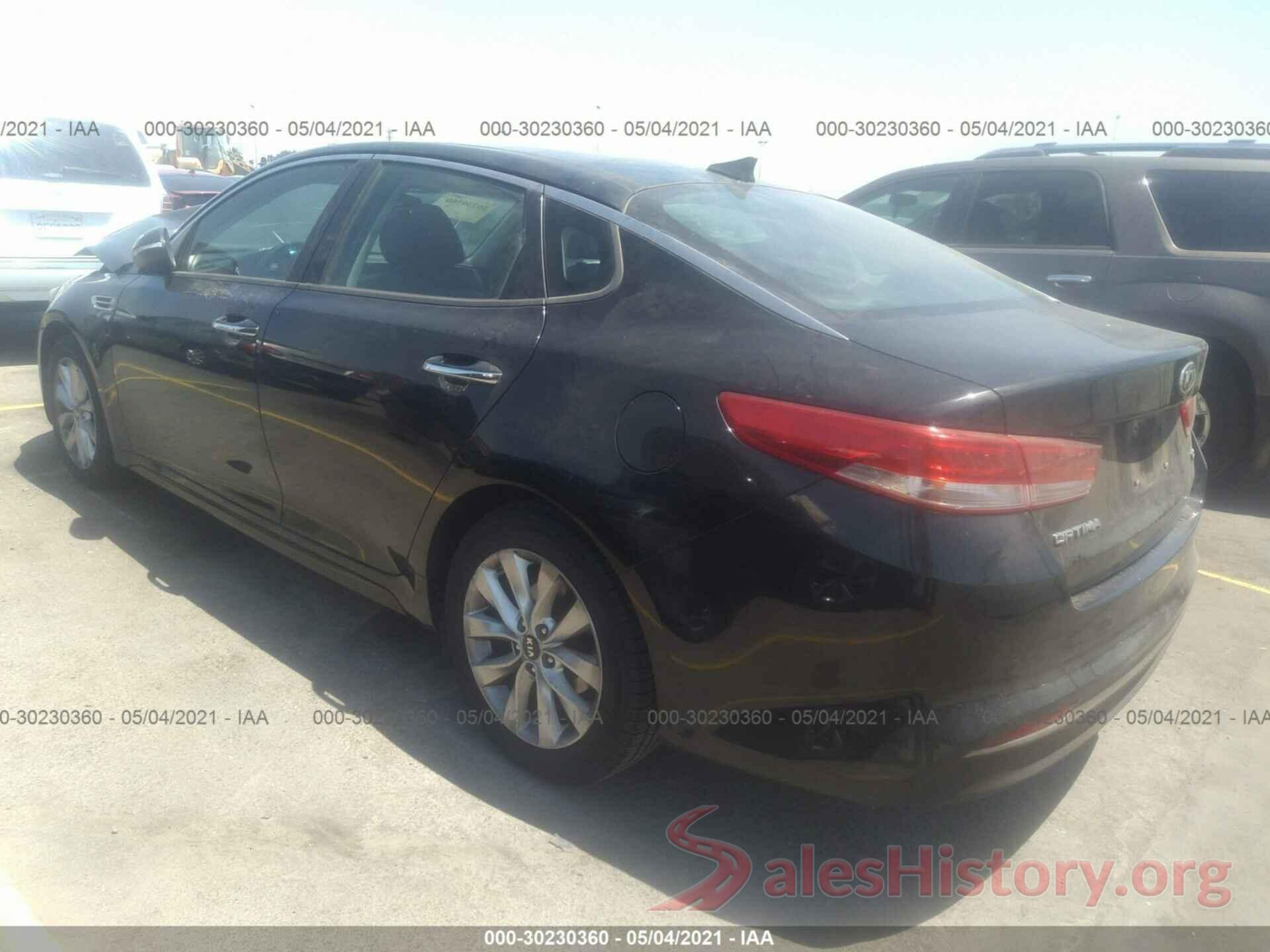 5XXGU4L34GG034709 2016 KIA OPTIMA