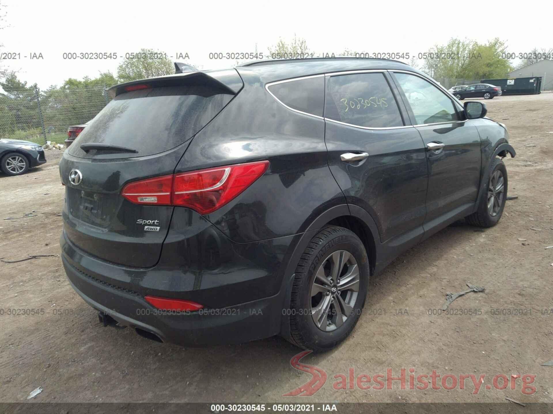 5XYZUDLB3GG311300 2016 HYUNDAI SANTA FE SPORT