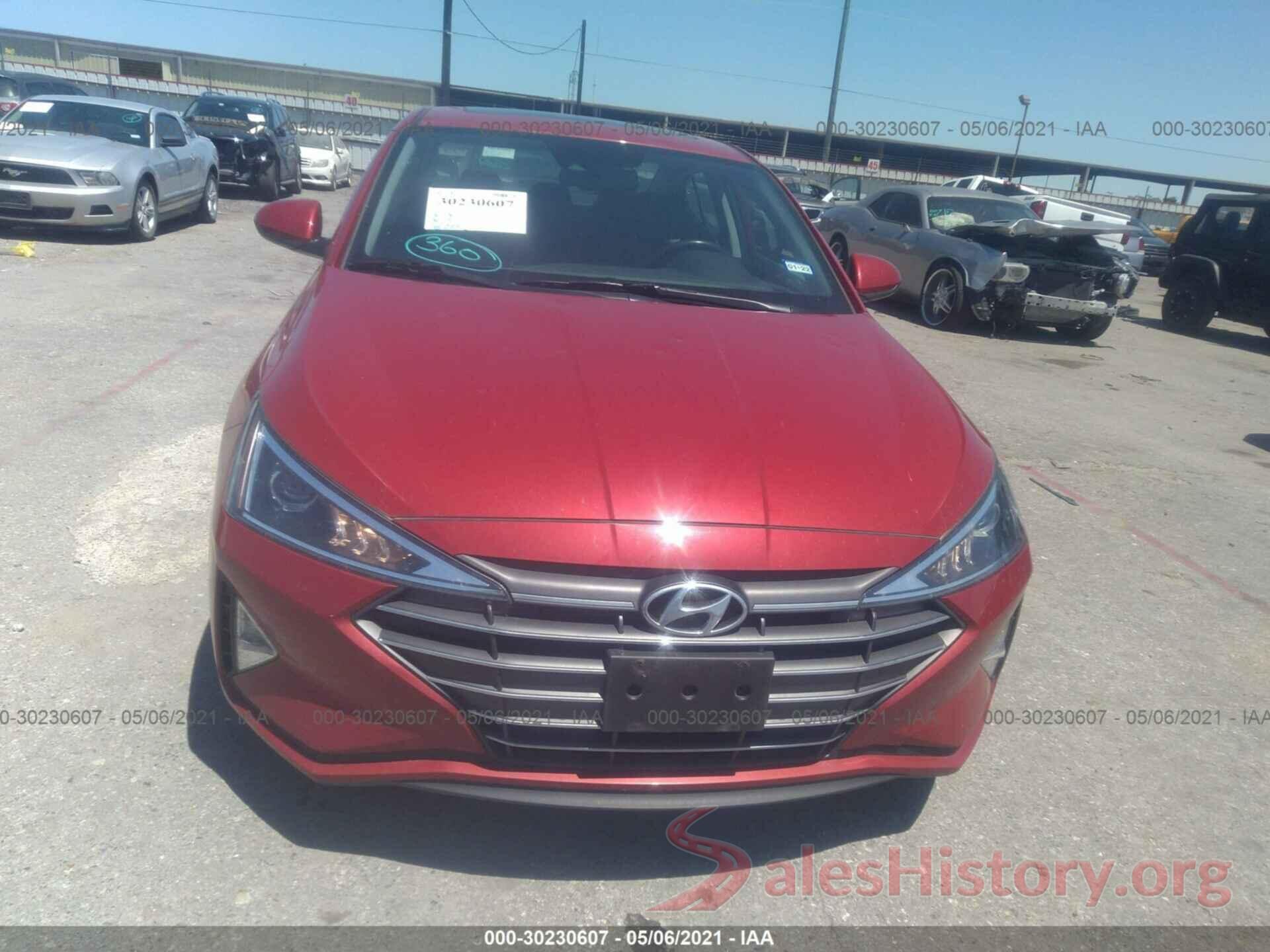 5NPD84LF2LH540832 2020 HYUNDAI ELANTRA