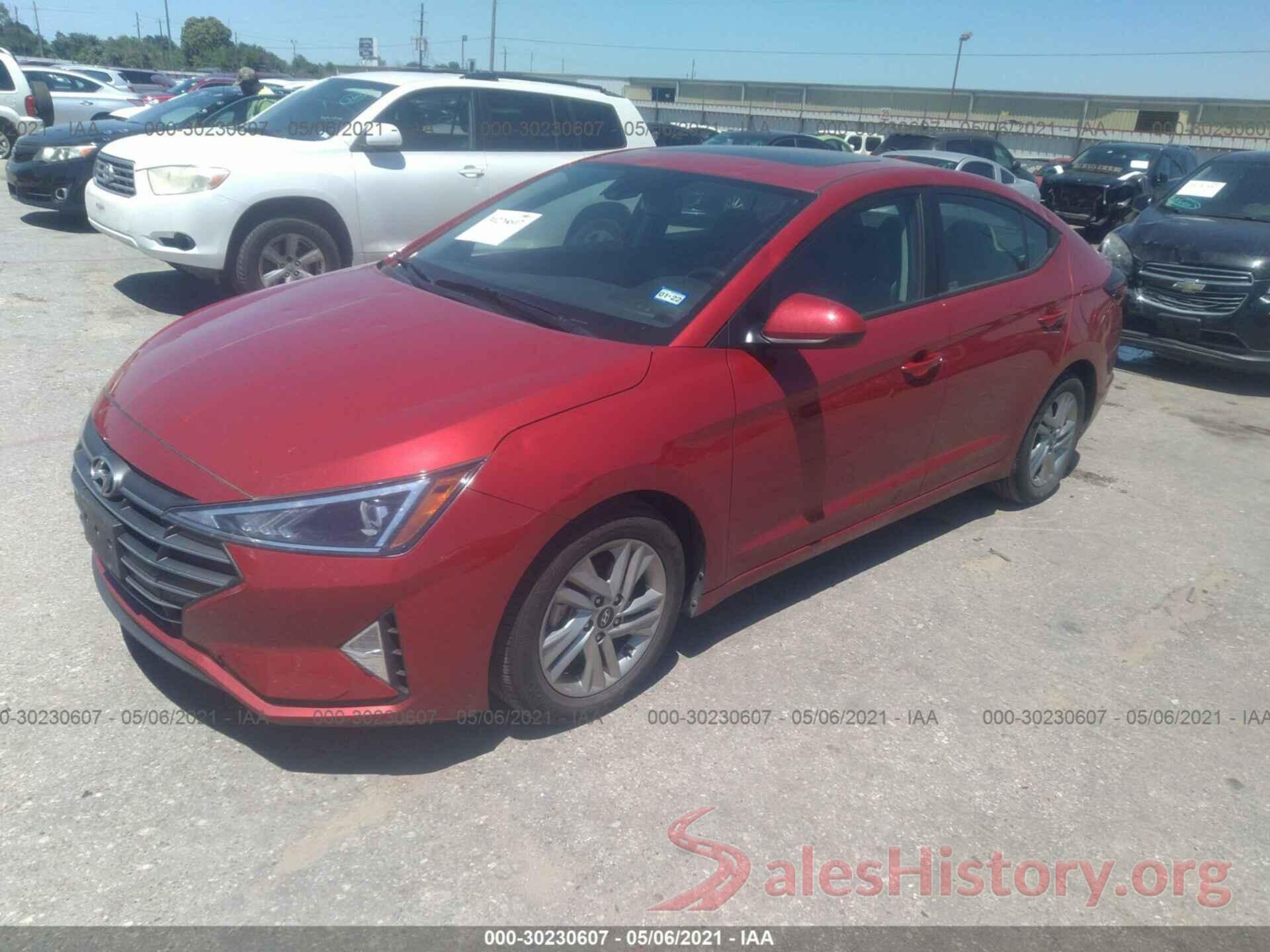 5NPD84LF2LH540832 2020 HYUNDAI ELANTRA