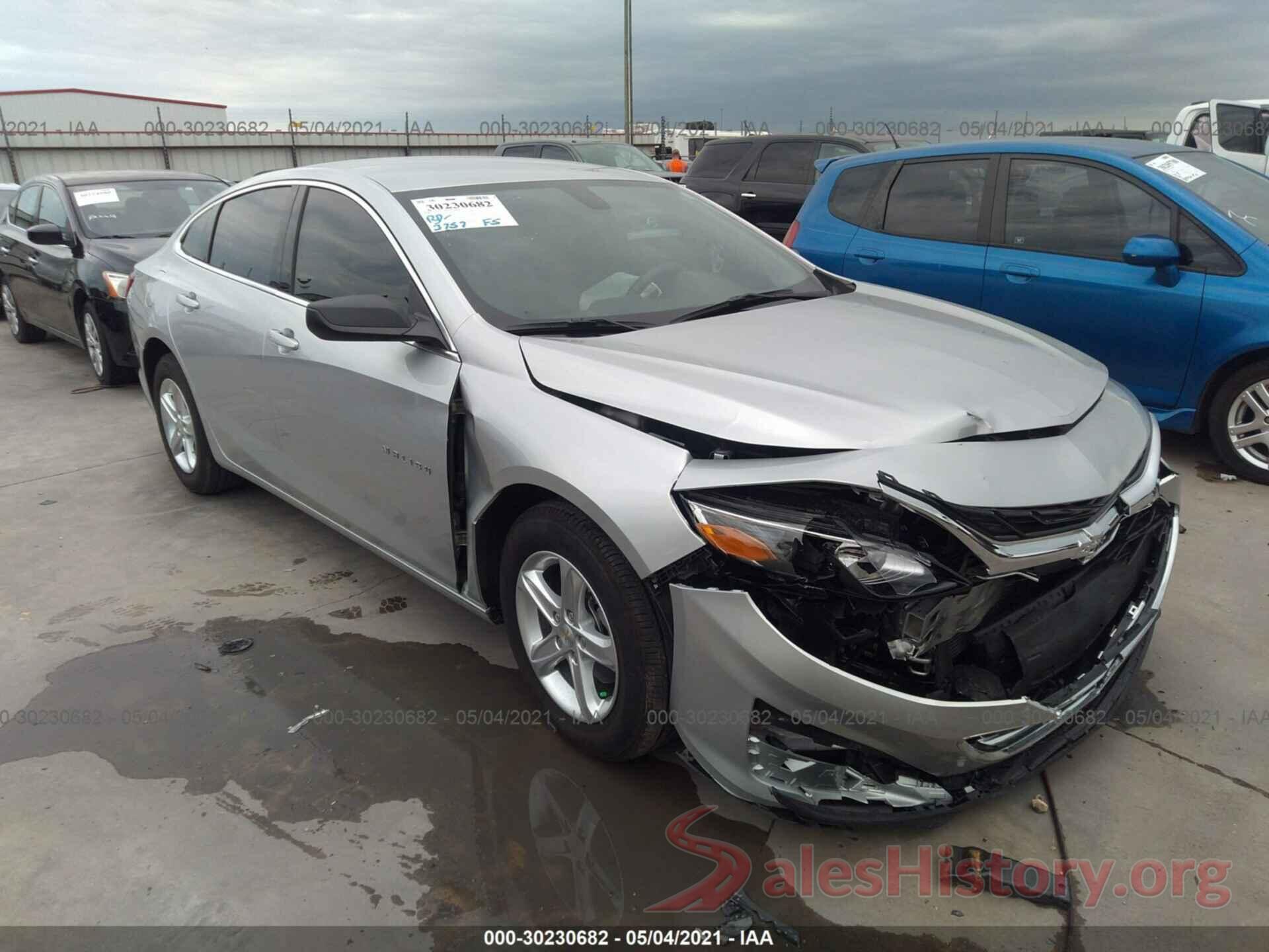 1G1ZB5ST0MF038703 2021 CHEVROLET MALIBU