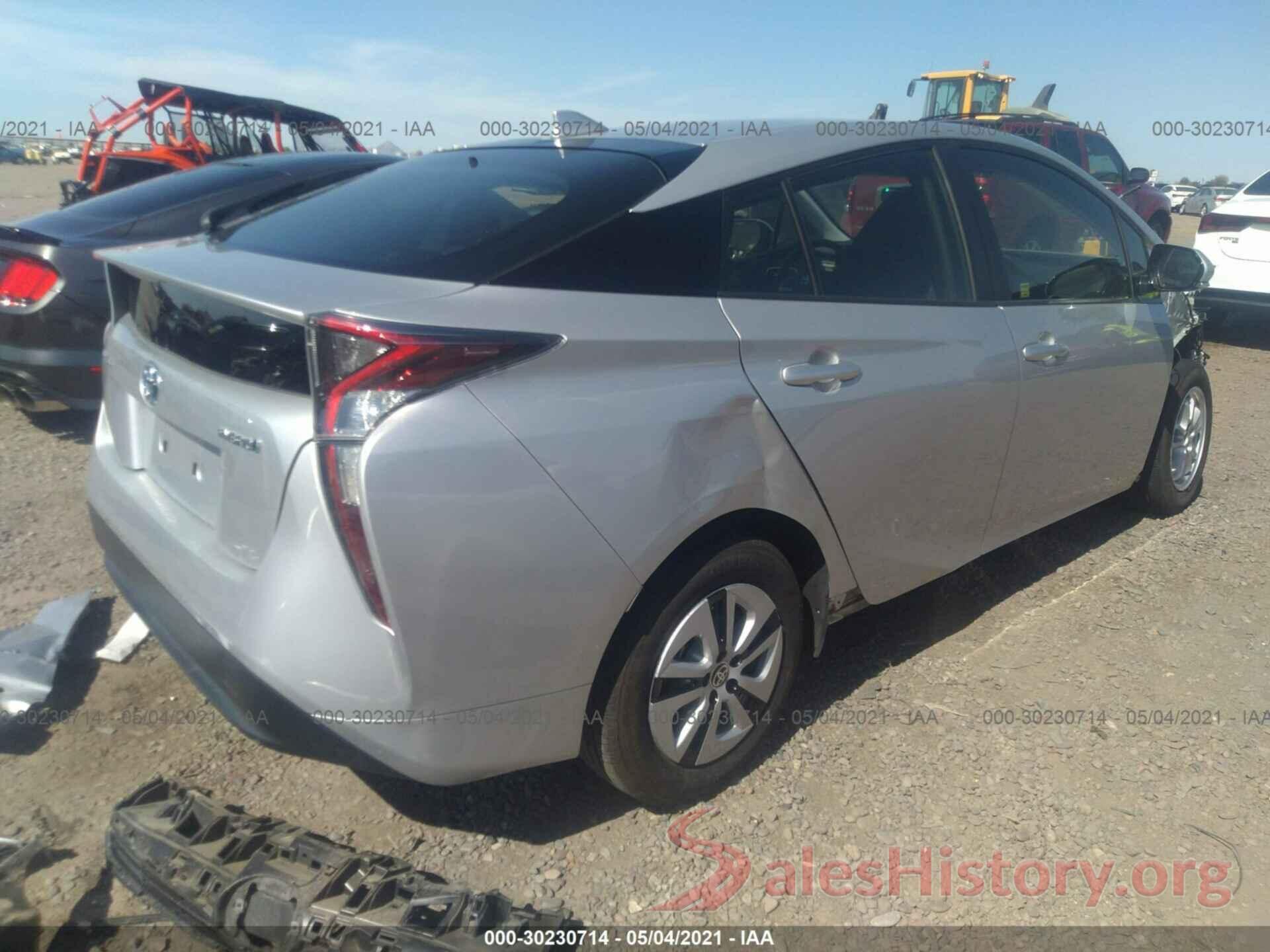 JTDKARFU2H3534017 2017 TOYOTA PRIUS